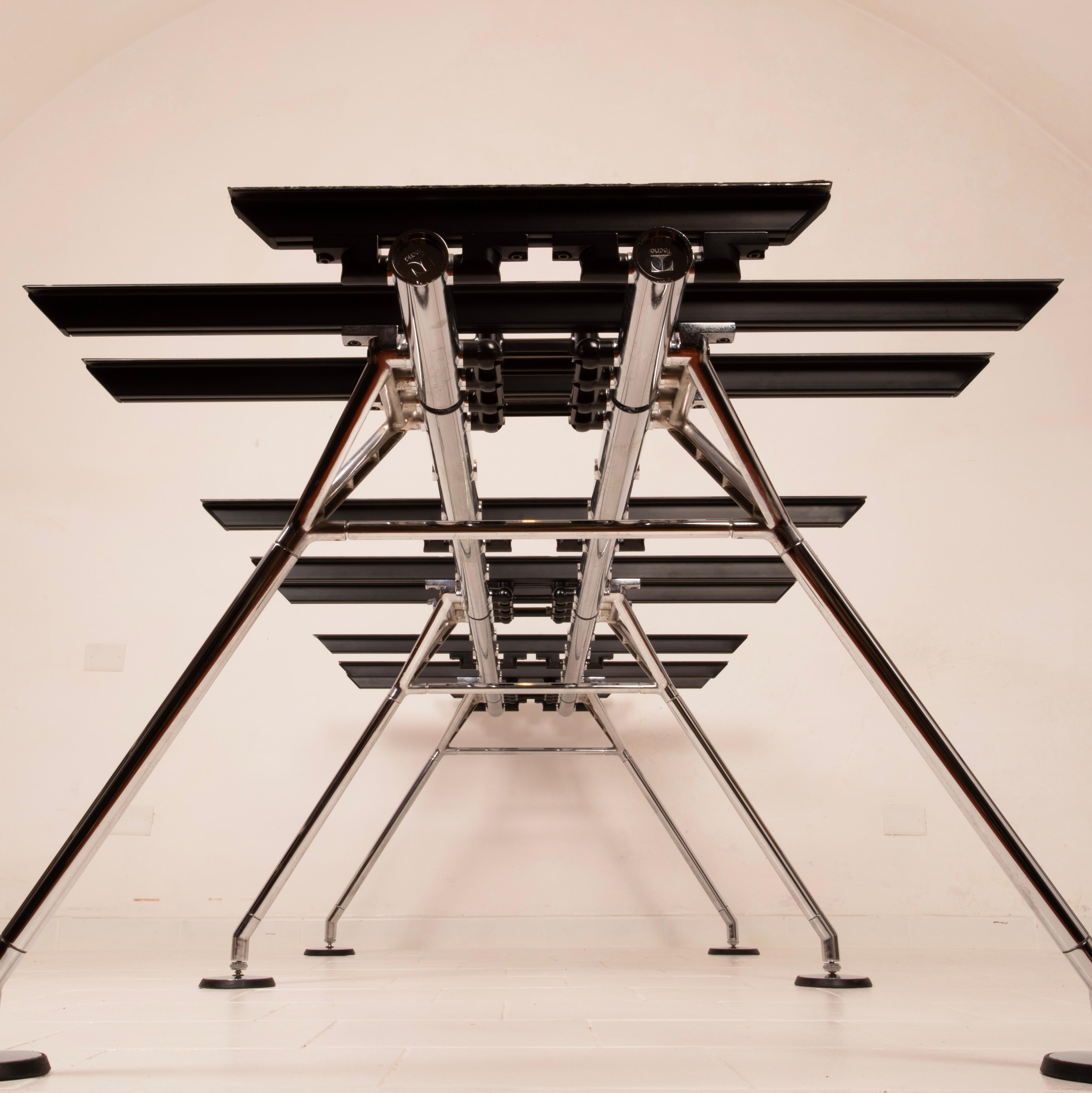 Table de réunion Nomos XL par Norman Foster pour Tecno 1980 en vente 7