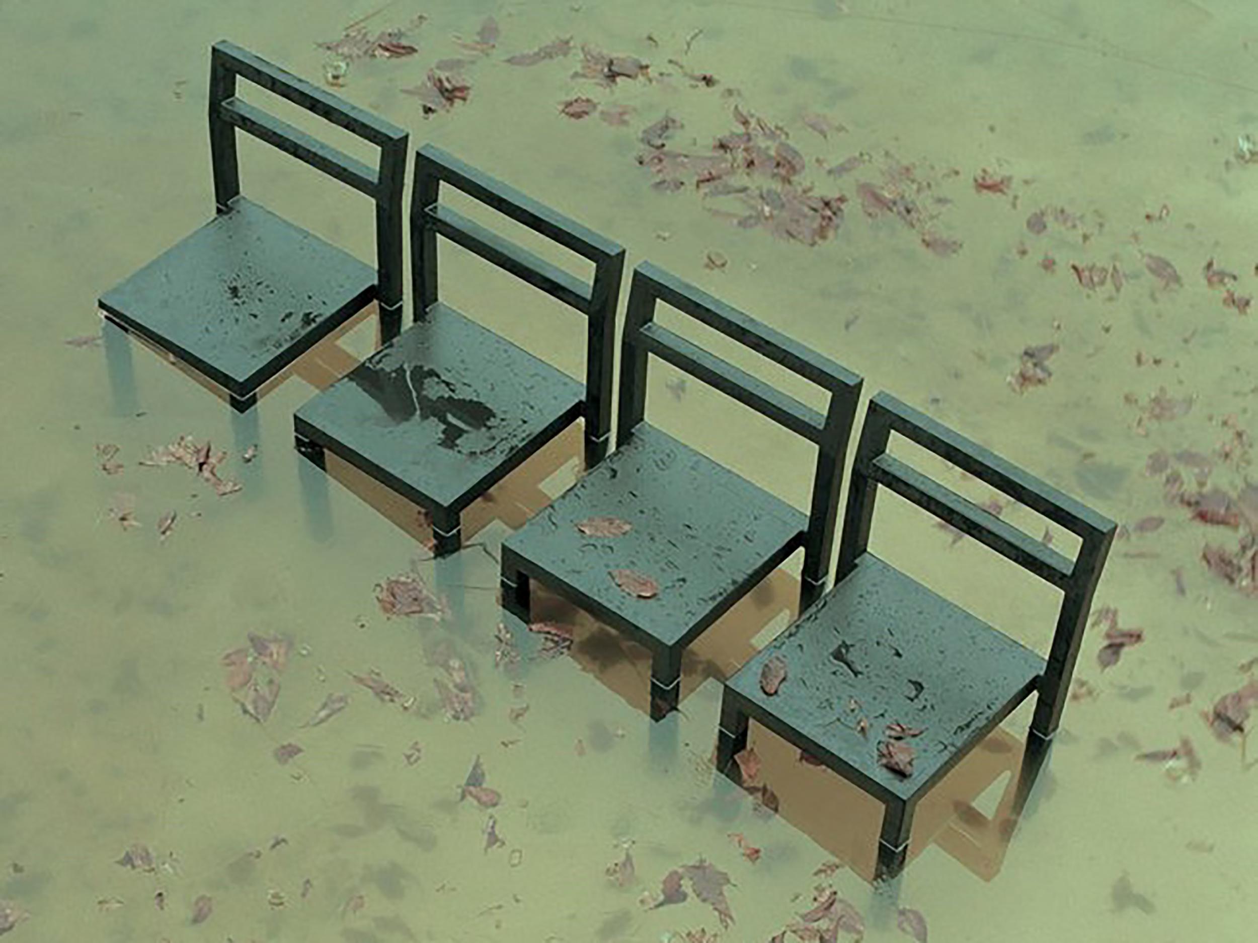 Contemporary NON Rubber Chair For Sale