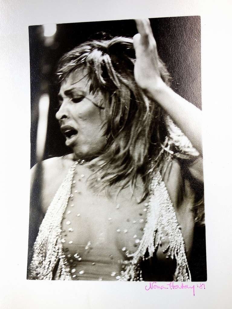 Foto Tina Turner, signiertes Silber-Gelatin, signiert 2