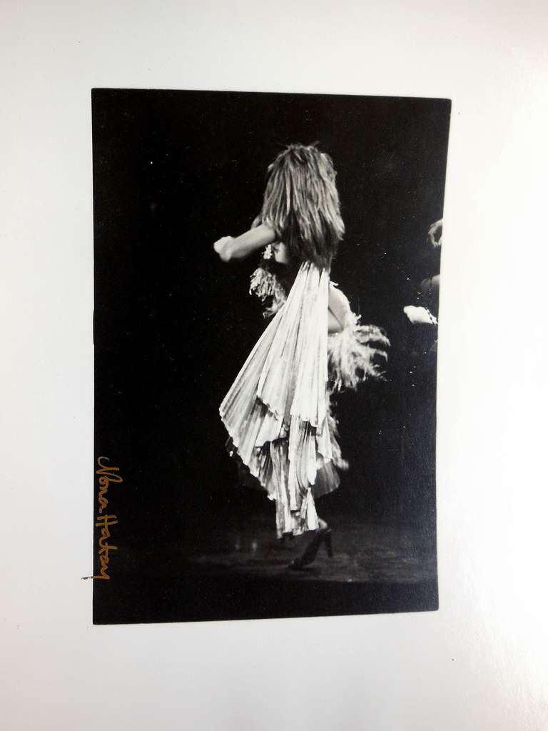 Vintage Silver Gelatin Print Tina Turner - Black Figurative Photograph by Nona Hatay