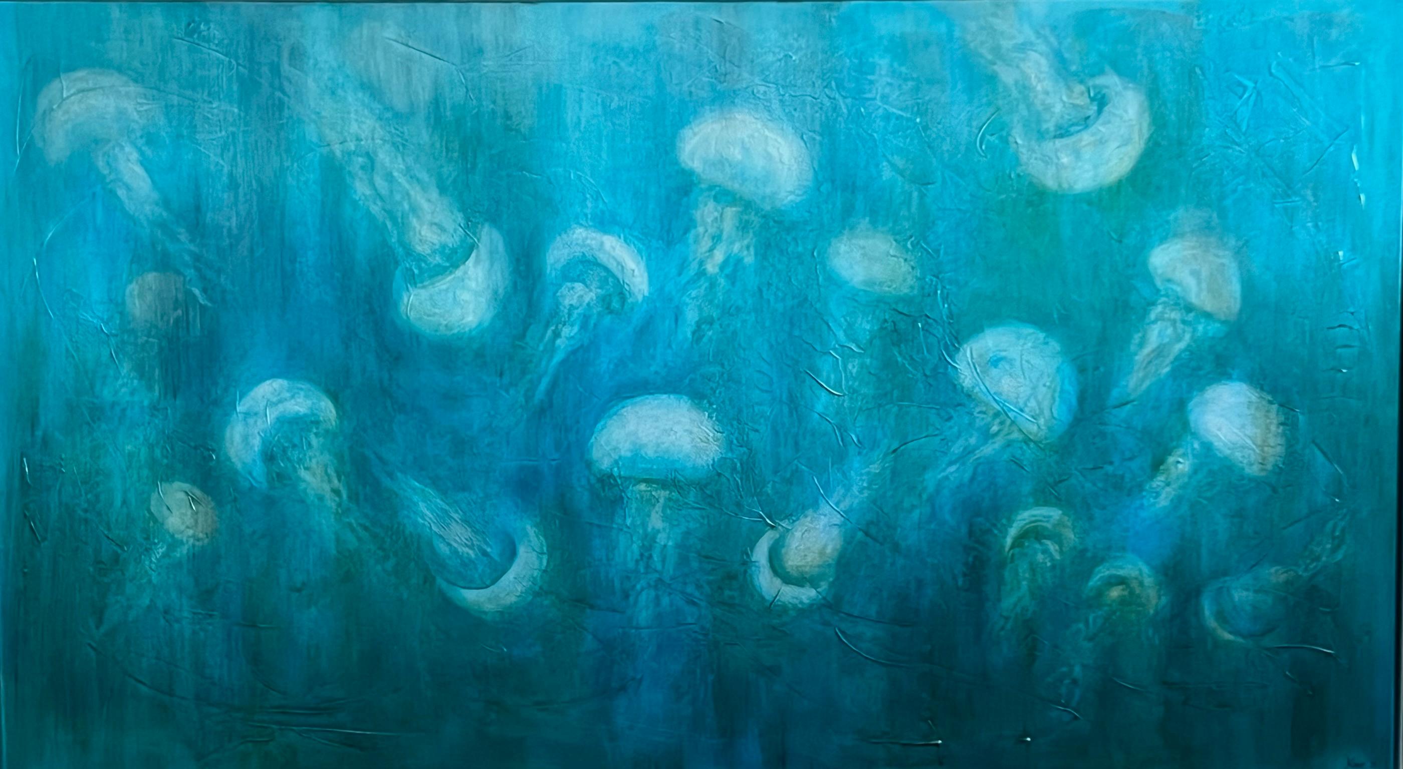 Jellyfish, Contemporary, Stylised, Fish