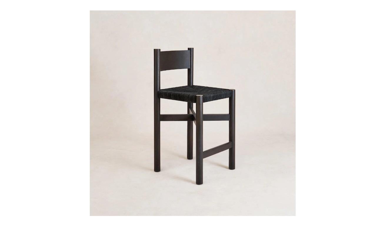 Nonna Counter Stool - Black In New Condition For Sale In Los Angeles, CA