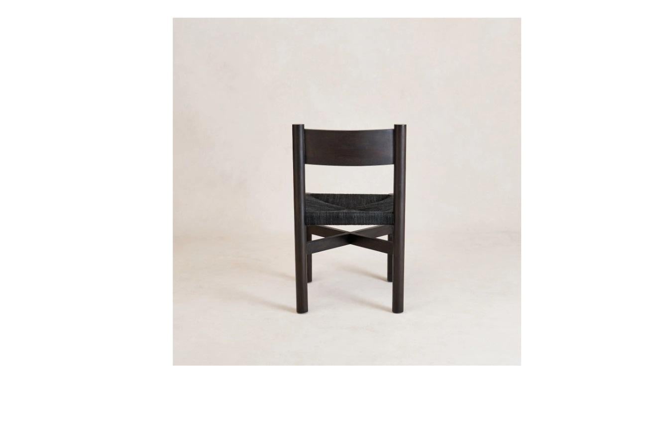 Nonna Dining Chair - Black In New Condition For Sale In Los Angeles, CA