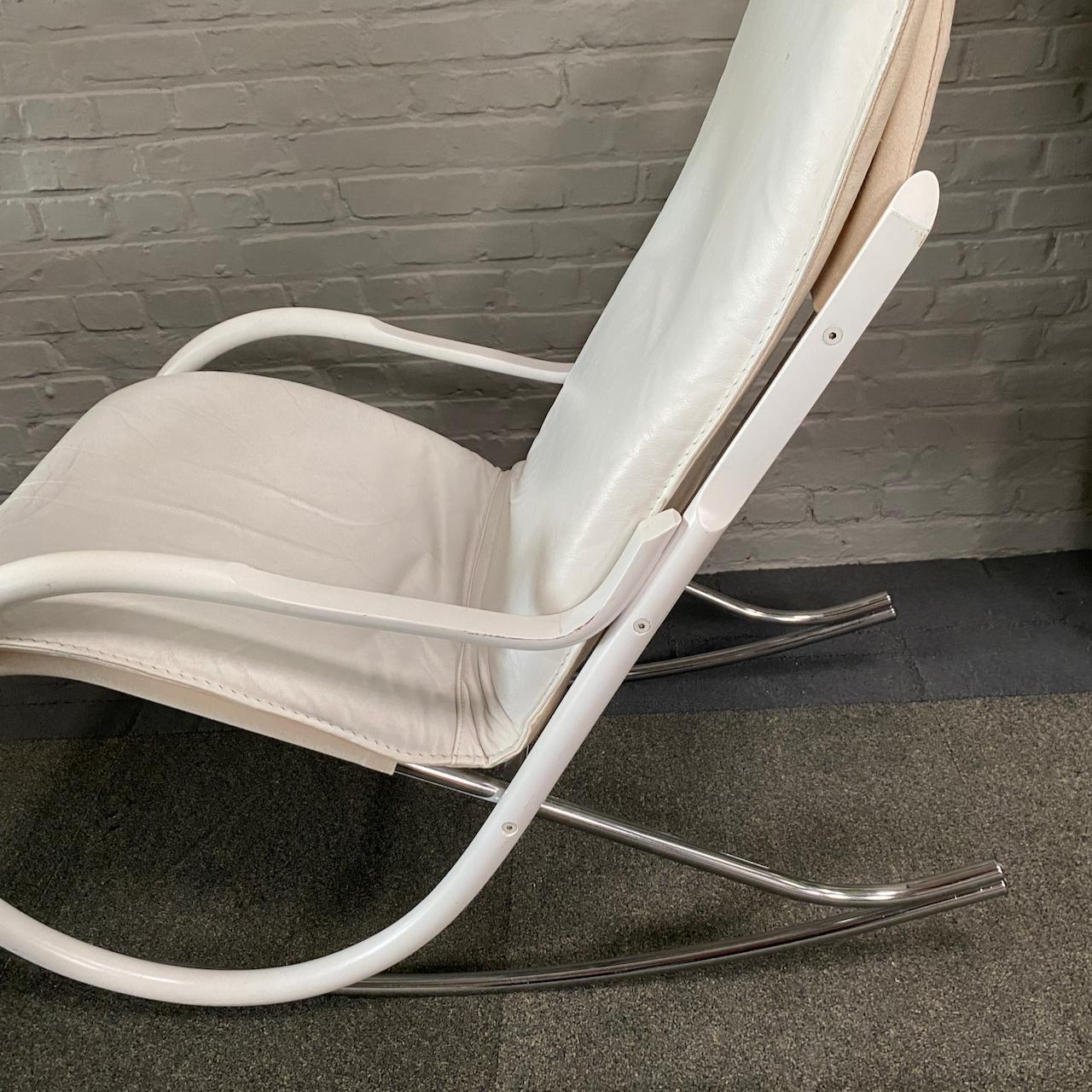 NONNA rocking chair by PAUL TUTTLE for STRÄSSLE INT. (WK WOHNEN)- 1970'S For Sale 2