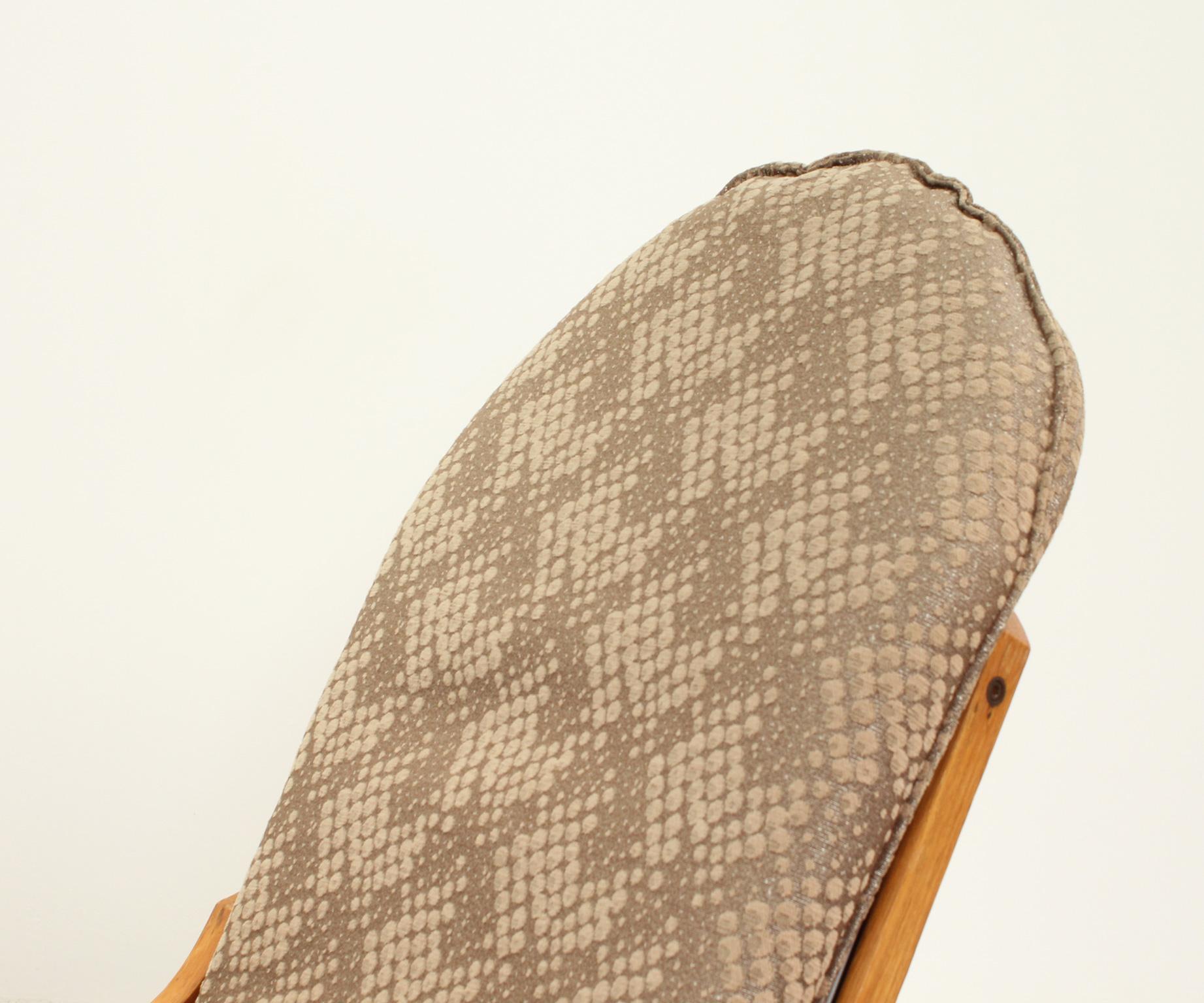 Nonna Rocking Chair by Paul Tuttle for Strässle, Switzerland, 1972 For Sale 4