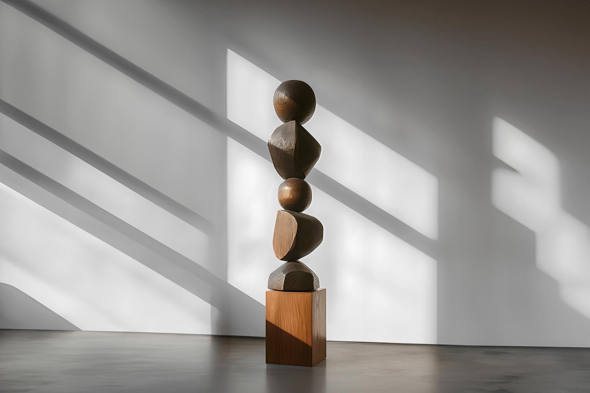 NONO Crafts Dark Elegance, Biomorphic Burned Oak, Still Stand No93——


Joel Escalona's wooden standing sculptures are objects of raw beauty and serene grace. Each one is a testament to the power of the material, with smooth curves that flow into one