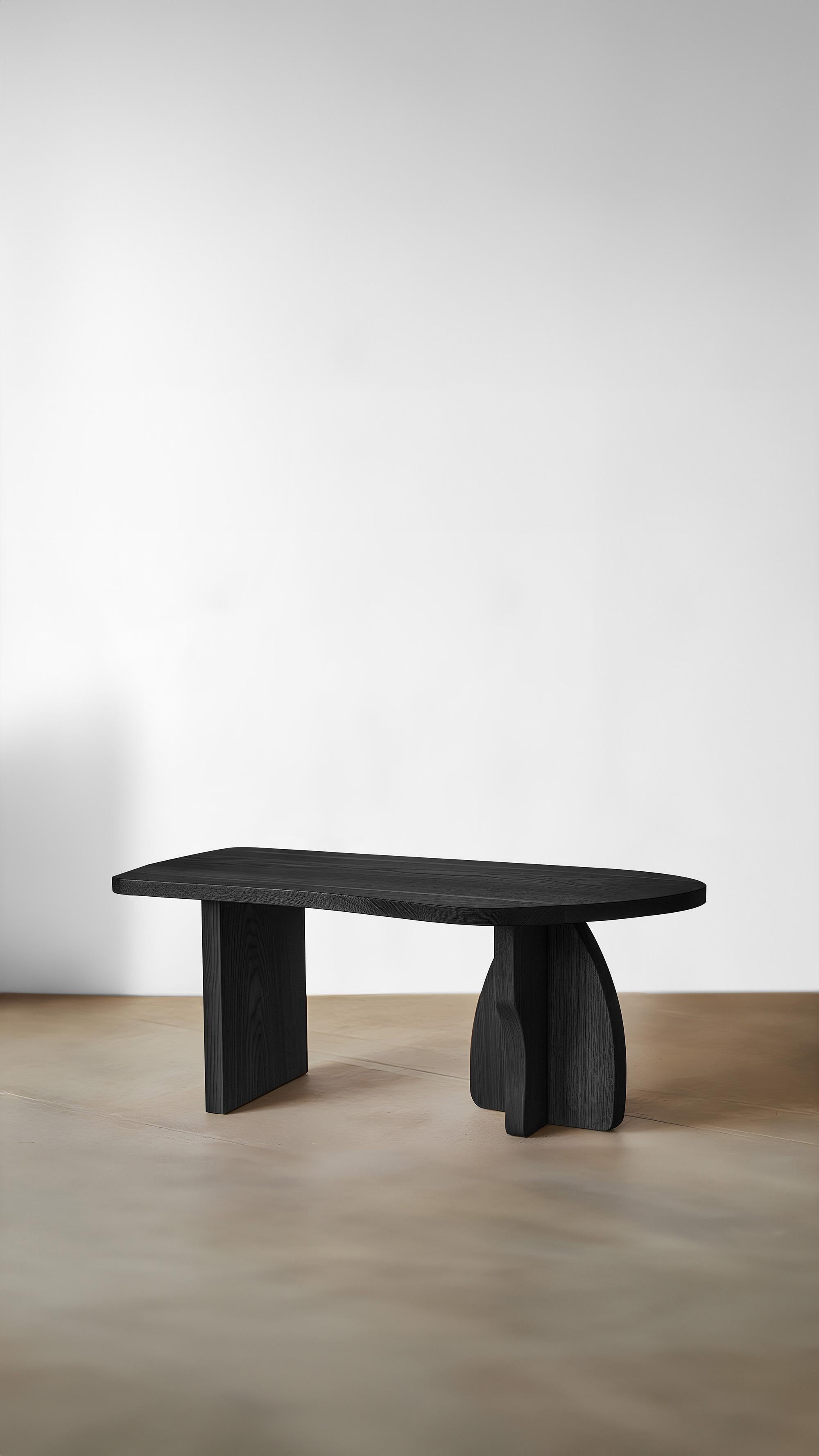 NONO Desk 13 Modern, Spacious Design, Solid Wood In New Condition For Sale In Ciudad de México, CDMX