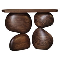 NONO Elefante Console Table 23, Flowing Lines, Solid Craft