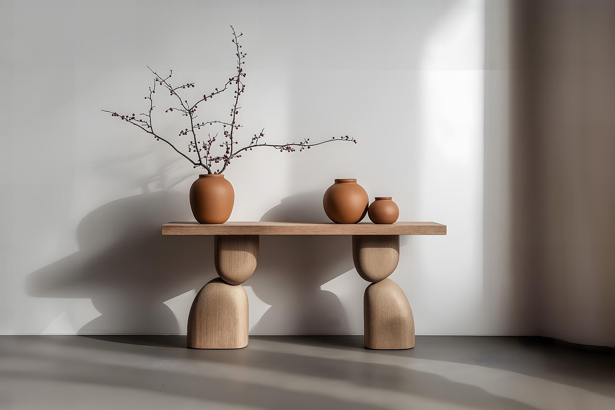 NONO Elefante Console Table 49, Sleek Solid Wood, Escalona's Craft


—————————————————————
Elefante Collection: A Harmony of Design and Heritage by NONO

Crafting Elegance with a Modernist Touch

NONO, renowned for its decade-long journey in