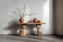 NONO Elefante Console Table 49, Sleek Solid Wood, Escalona's Craft