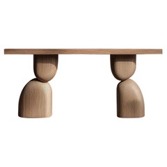 NONO Elefante Console Table 49, Sleek Solid Wood, Escalona's Craft