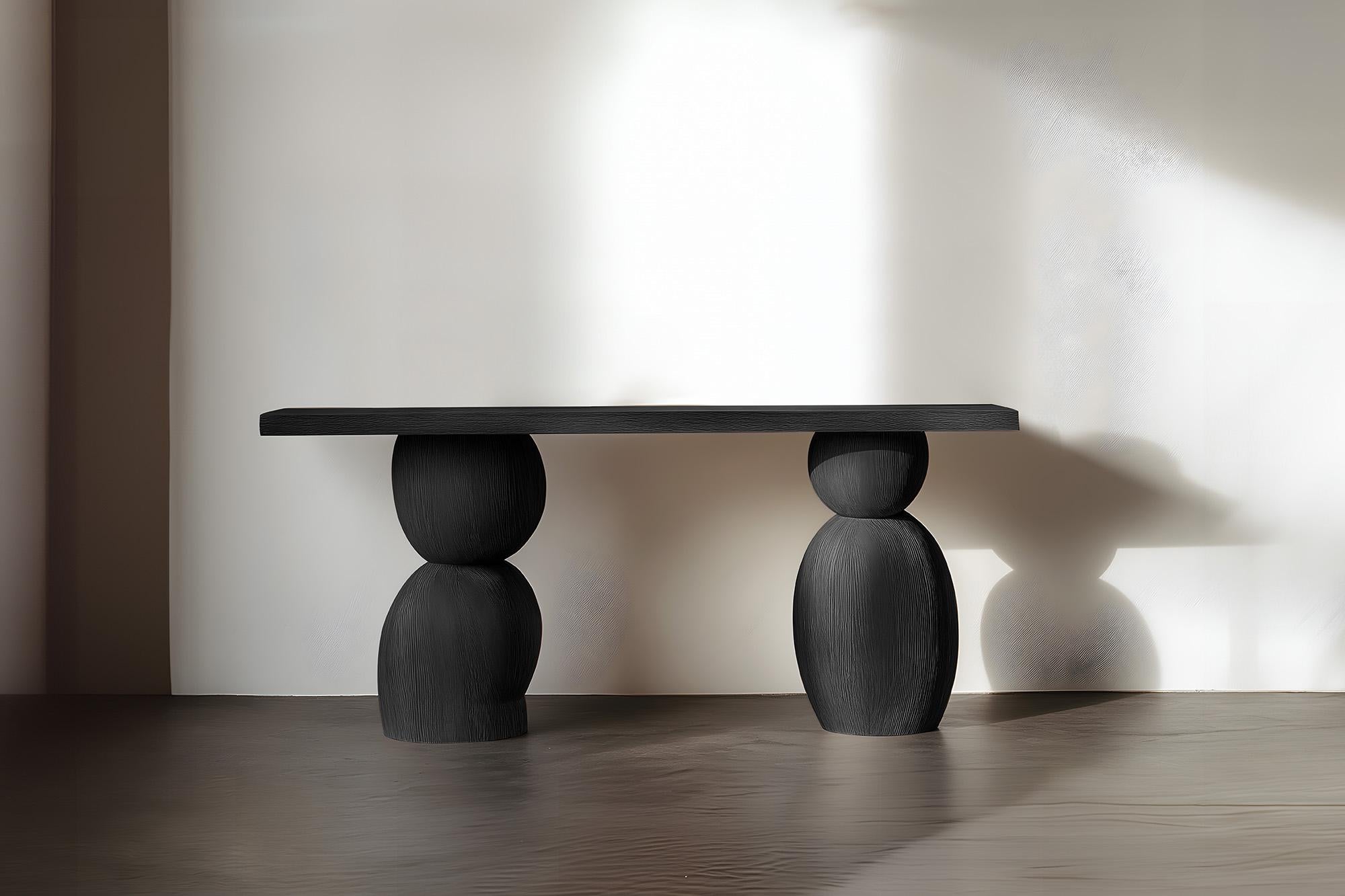 NONO Elefante Console Table 57, Solid Wood, Contemporary Flair Neuf - En vente à Ciudad de México, CDMX
