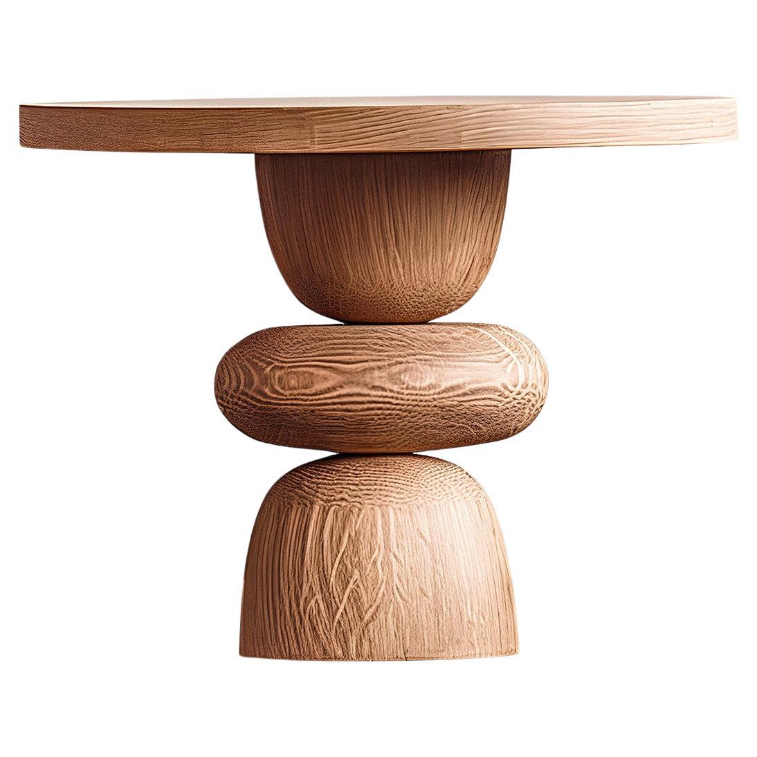 NONO Table d'appoint Elefante 3, bois massif, design sculptural lourd

—————————————————————
Le produit de base est fabriqué en bois de noyer massif, disponible en finition naturelle ou teintée noire. D'autres options de bois sont également