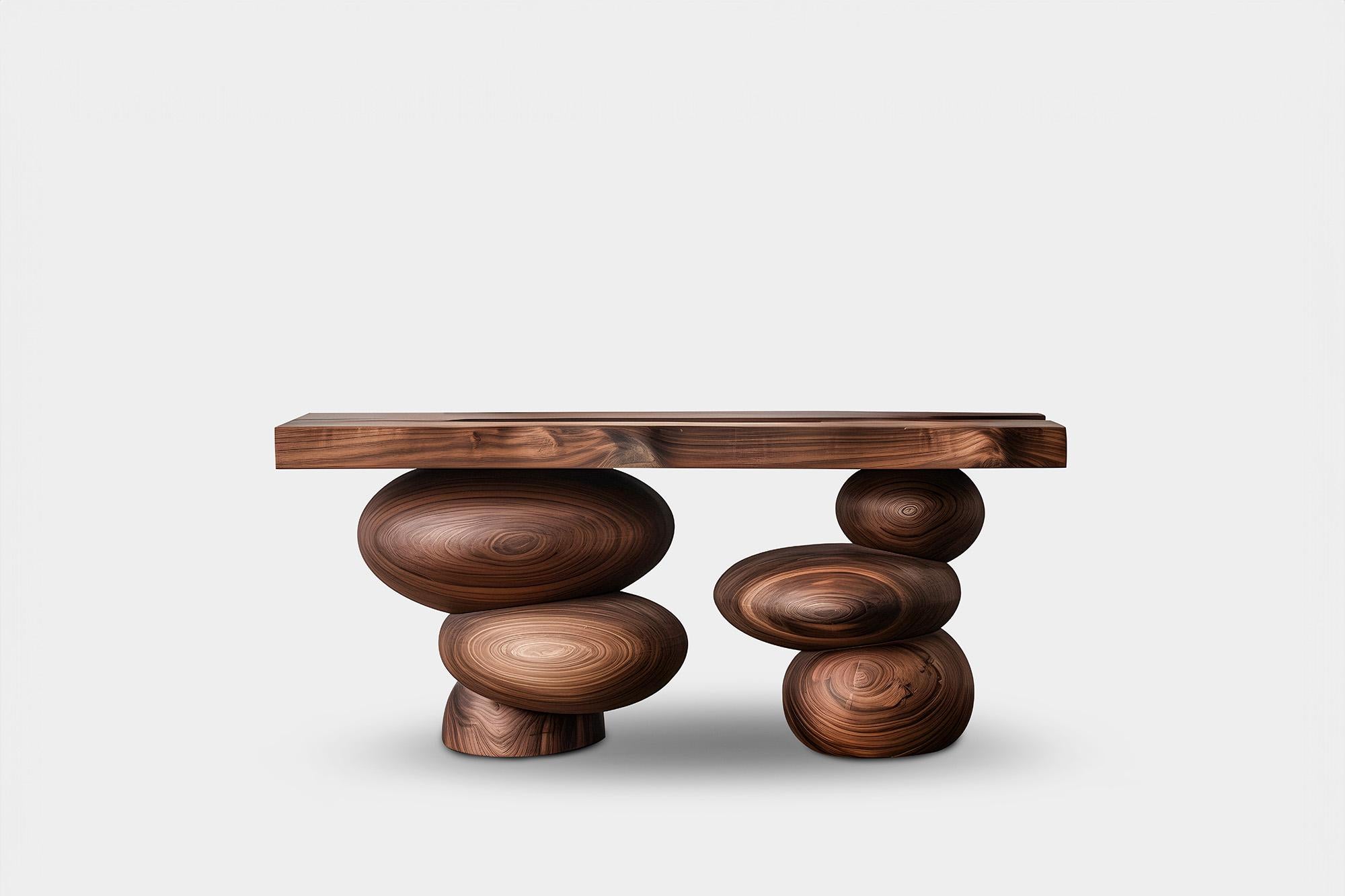 Mexican NONO Elefante Table 28, Joel Escalona Design, Refined Curves For Sale