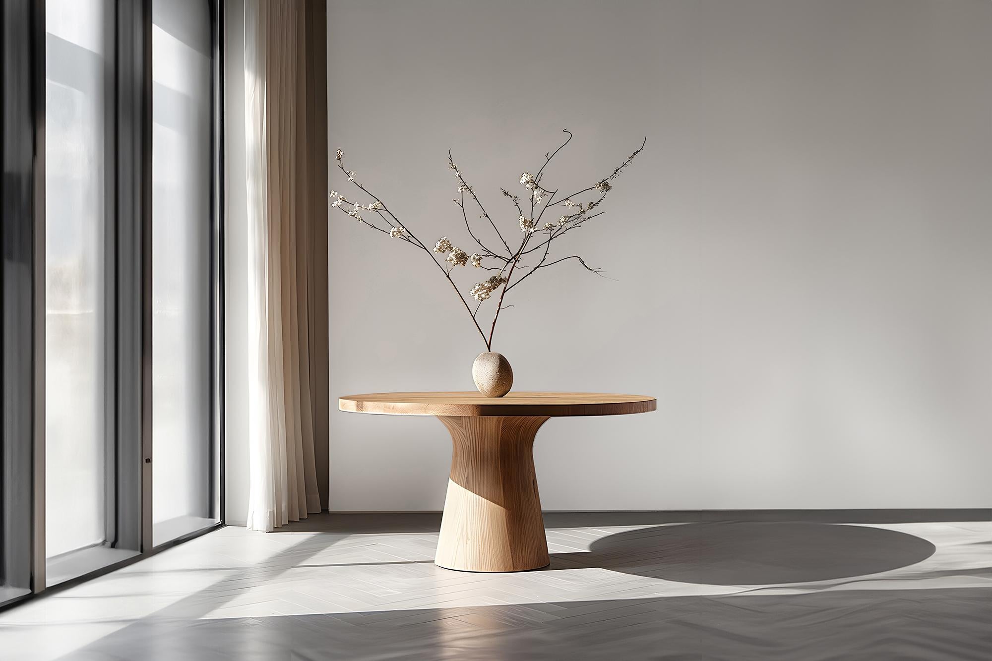 Modern NONO's Socle Series No03, Cocktail Tables Made of Solid Wood For Sale
