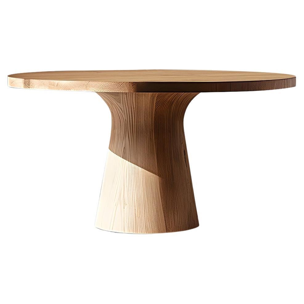 NONO's Socle Serie No03, Cocktail Tables Made of Solid Wood im Angebot