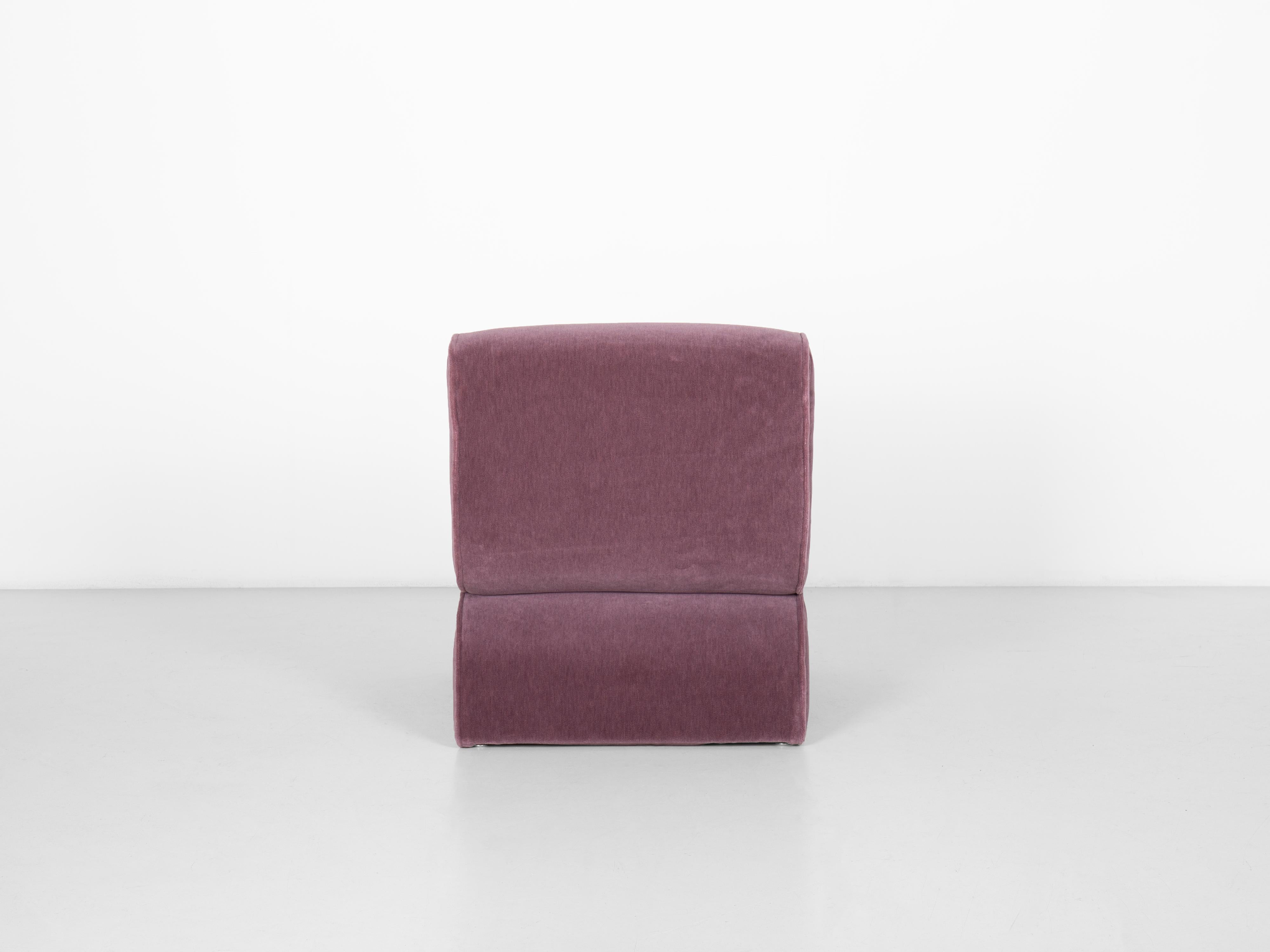 Mid-Century Modern Fauteuil Noodle d'Augusto Betti, Édition Paradisoterrestre en vente