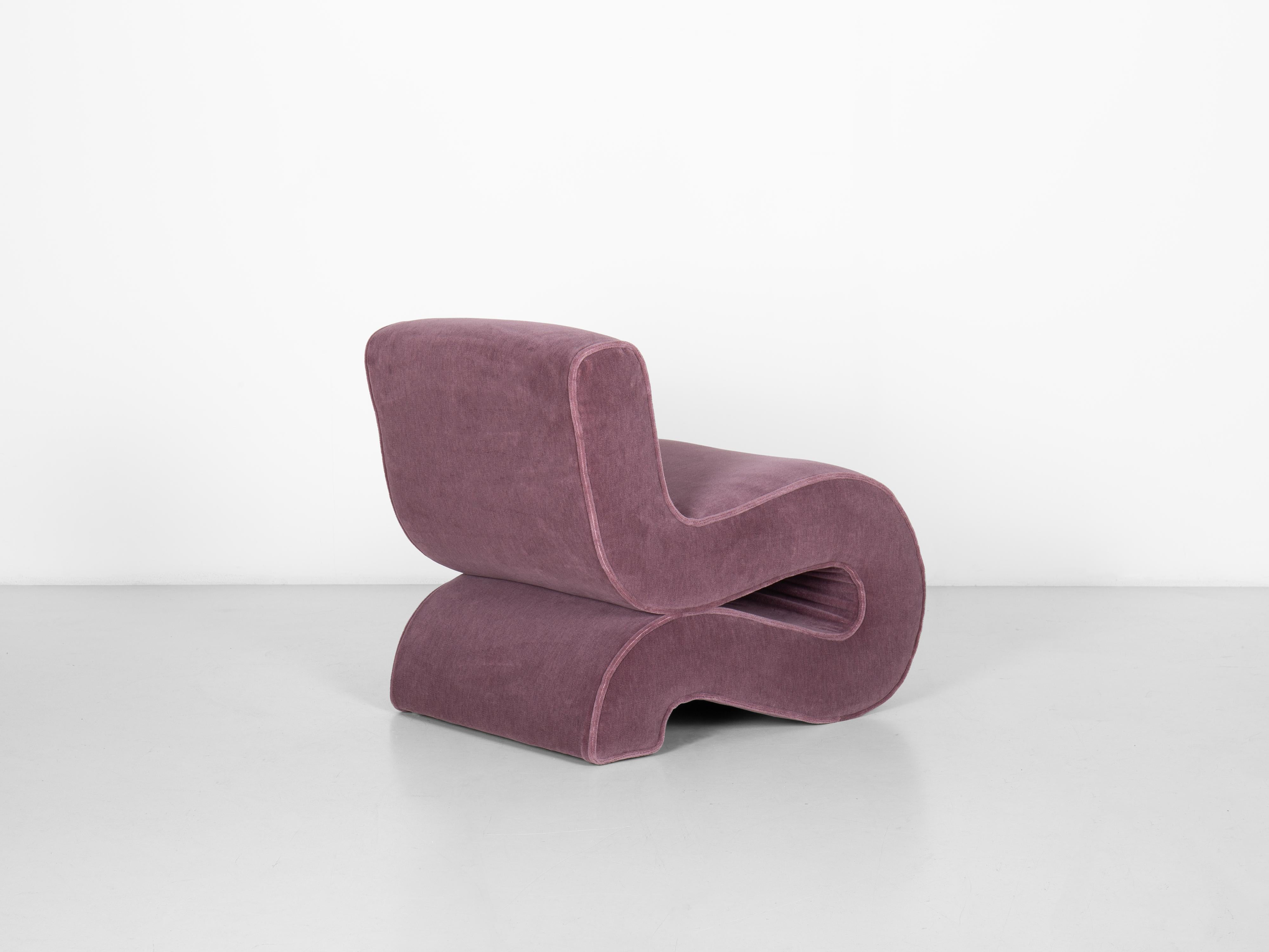 italien Fauteuil Noodle d'Augusto Betti, Édition Paradisoterrestre en vente