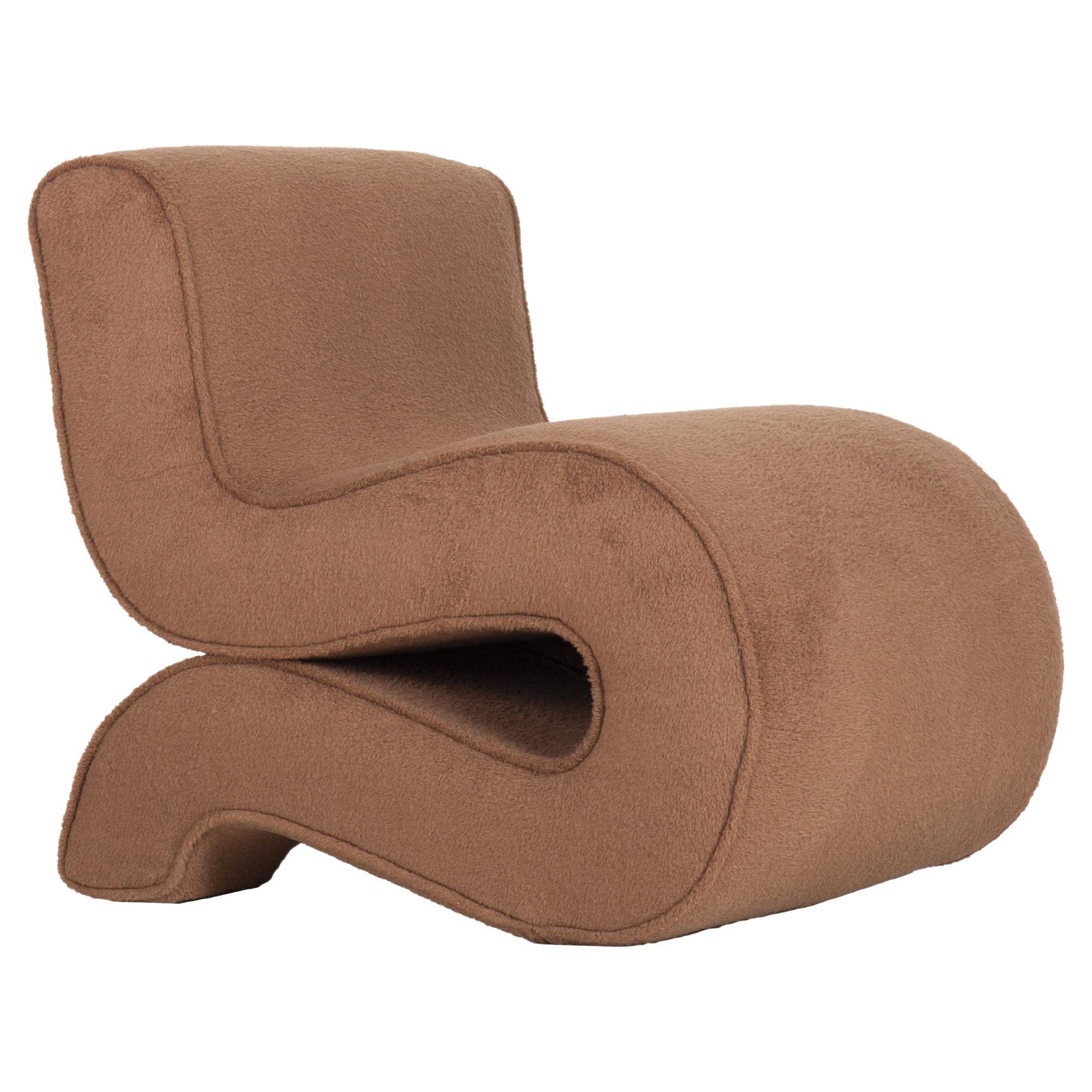 Noodle Armchair by Augusto Betti Paradisoterrestre Edition For Sale