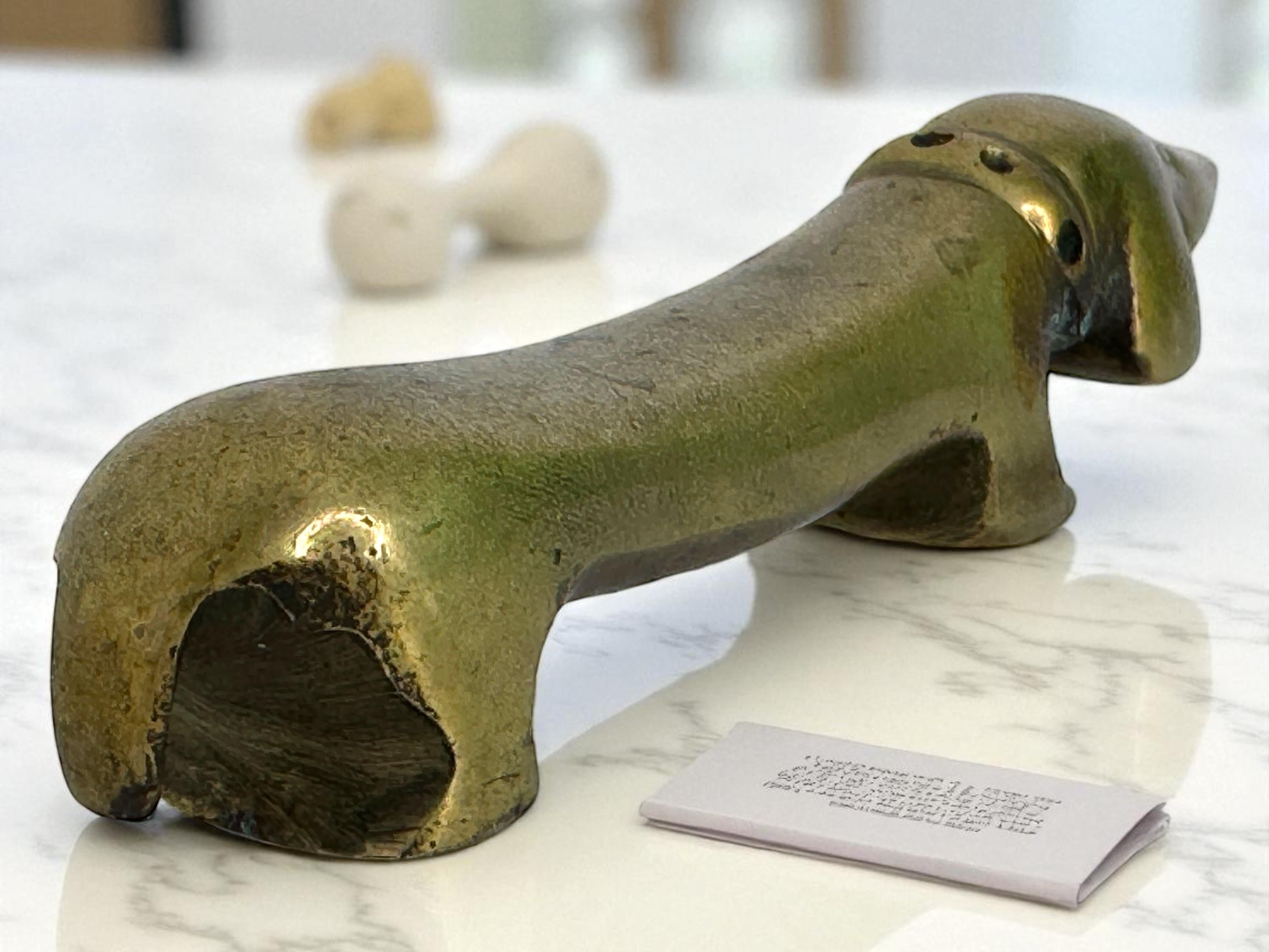 „Noodle“ Dachshund-Hundeflaschenöffner Bosse Wien, Österreich, 1950er Jahre im Angebot 4
