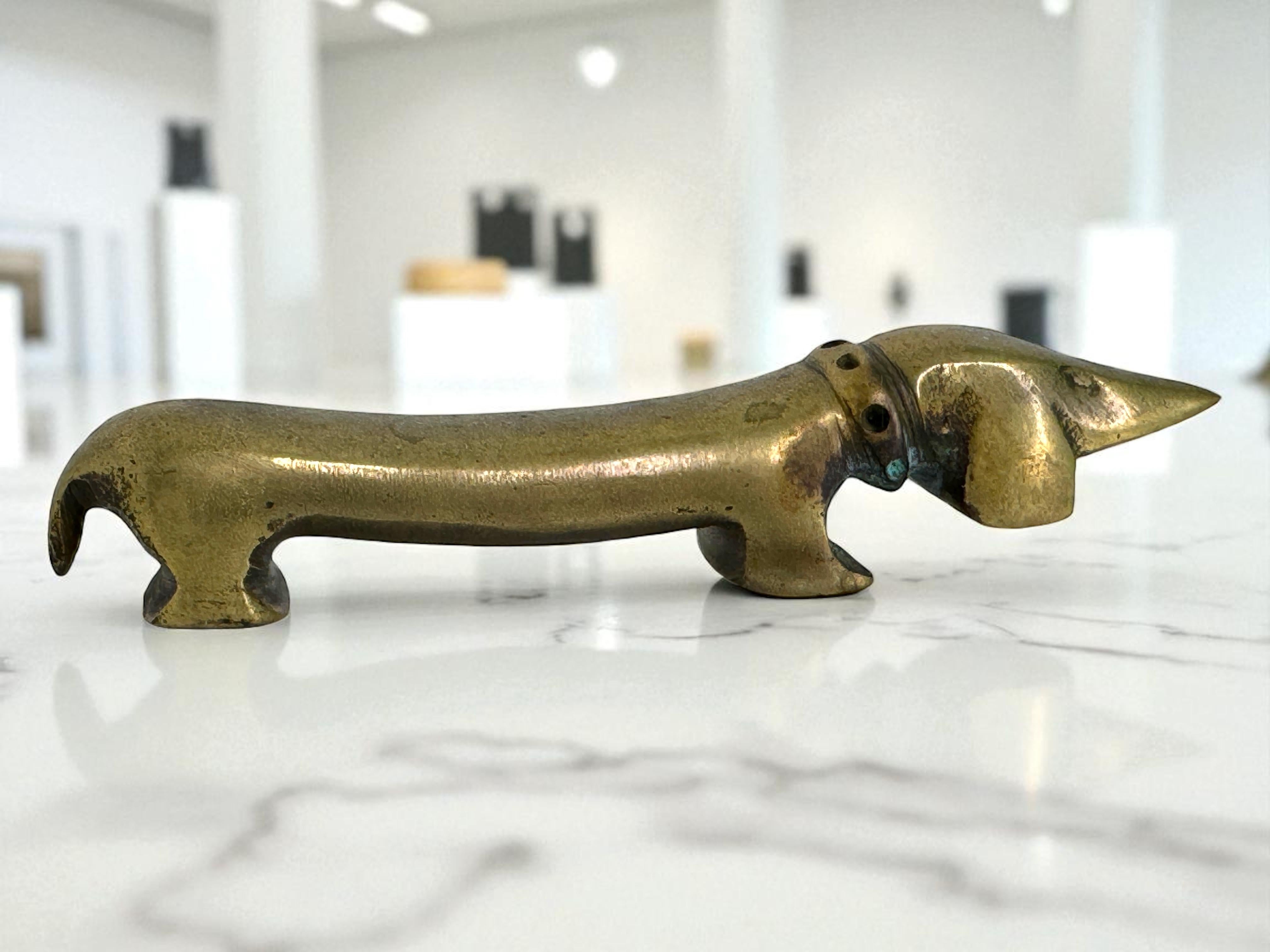 „Noodle“ Dachshund-Hundeflaschenöffner Bosse Wien, Österreich, 1950er Jahre im Angebot 5