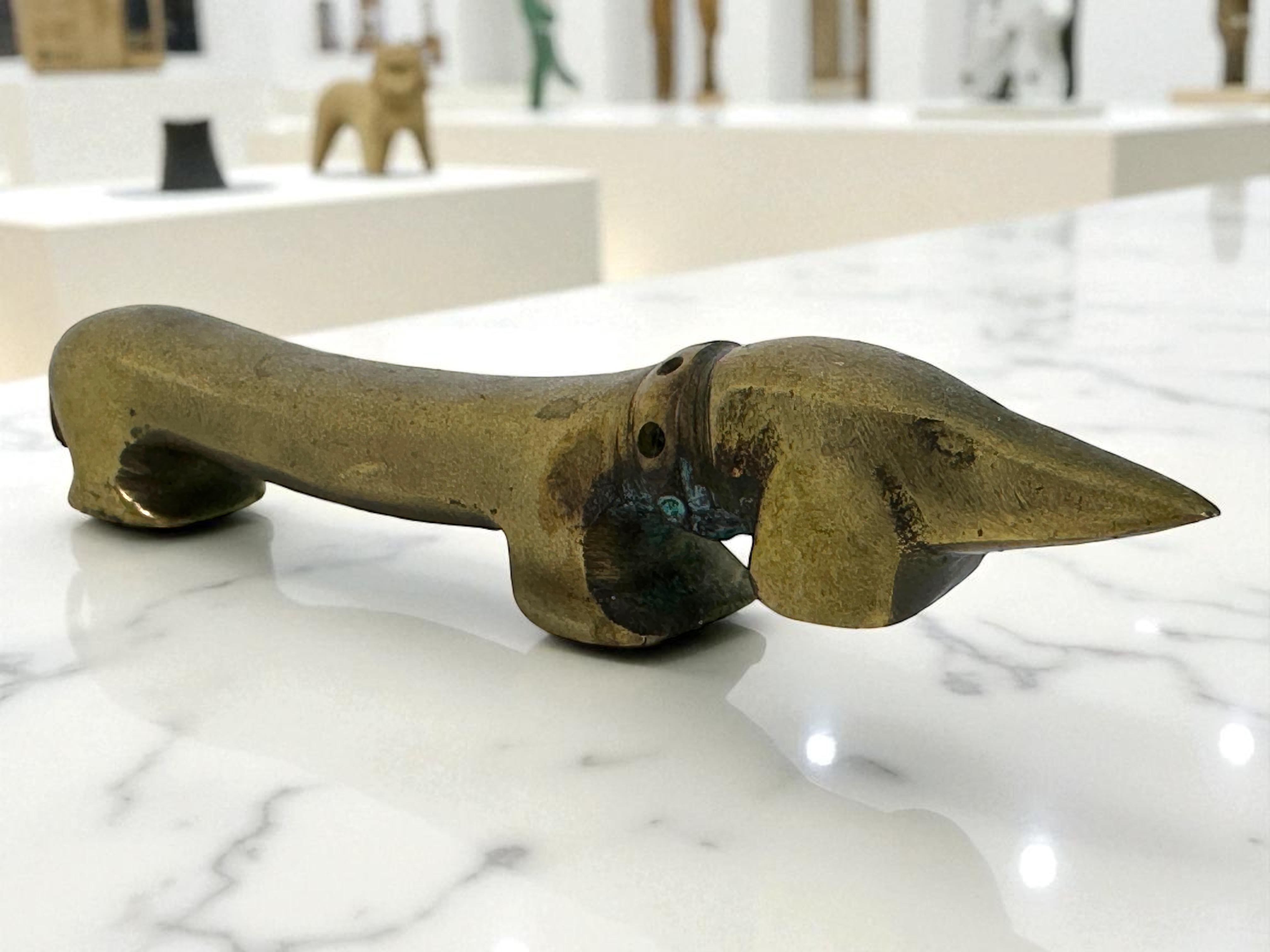 „Noodle“ Dachshund-Hundeflaschenöffner Bosse Wien, Österreich, 1950er Jahre im Angebot 6