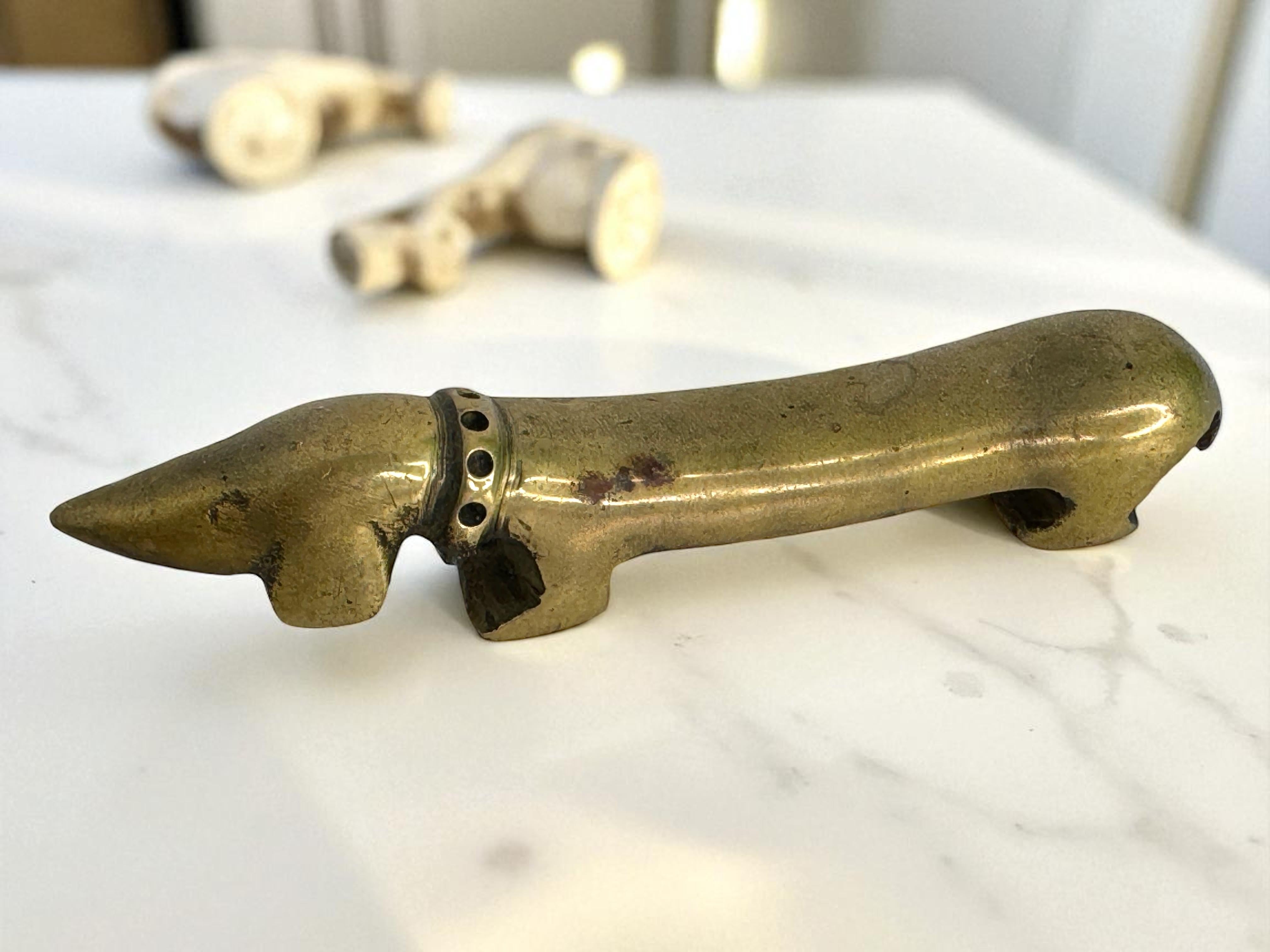„Noodle“ Dachshund-Hundeflaschenöffner Bosse Wien, Österreich, 1950er Jahre im Angebot 7