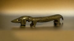 "Noodle" Dachshund Dog Bottle Opener Bosse Vienna Austria, 1950s, Midcentury