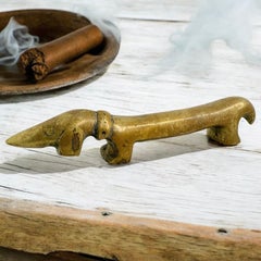 "Noodle" Dachshund Dog Bottle Opener Bosse Vienna Austria, 1950s, Midcentury