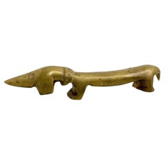 "Noodle" Dachshund Dog Bottle Opener Bosse Vienna Austria, 1950s, Midcentury