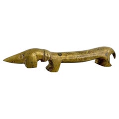 "Noodle" Dachshund Dog Bottle Opener Bosse Vienna Austria, 1950s, Midcentury