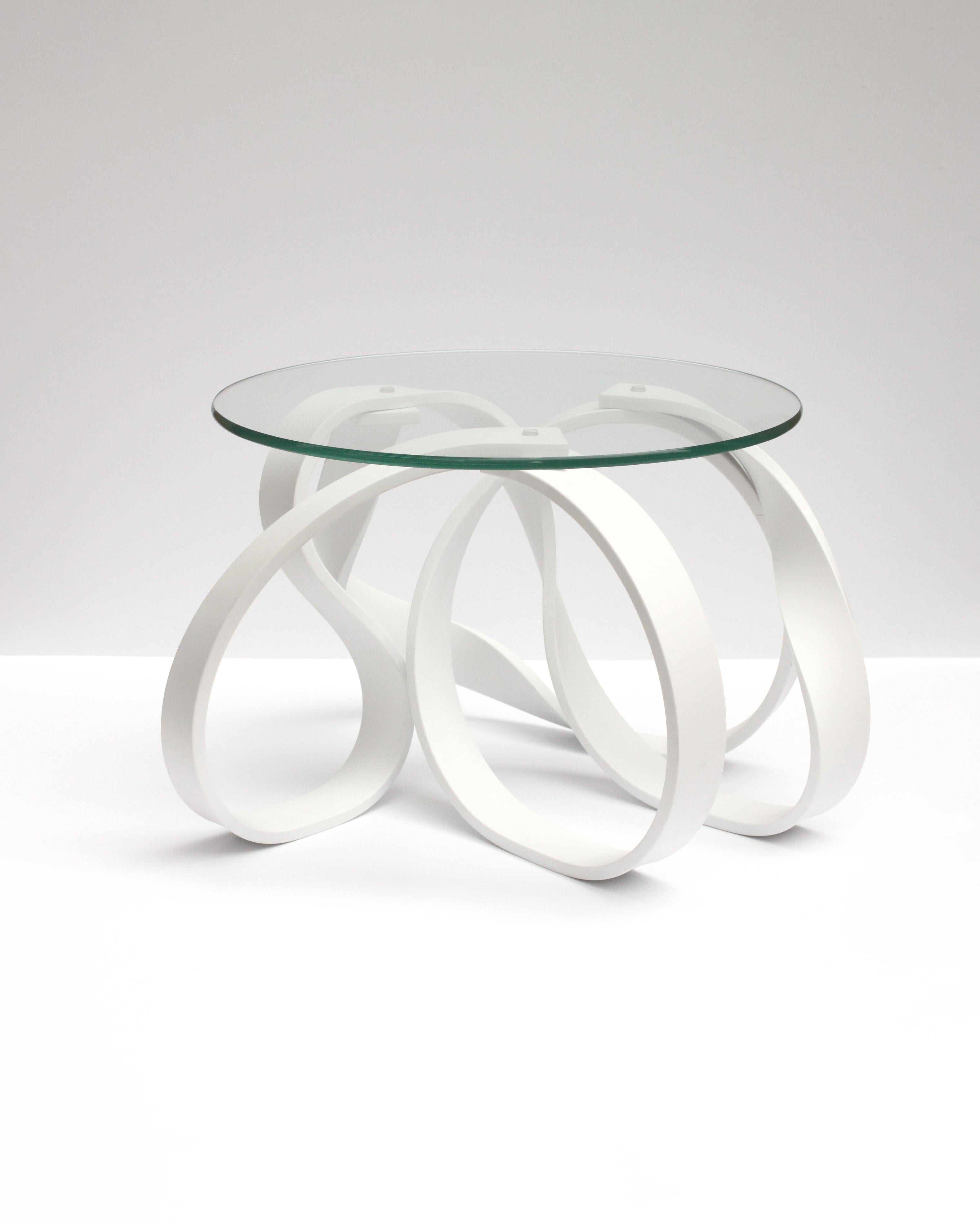 Hand-Crafted Noodle Table 'Glass' For Sale