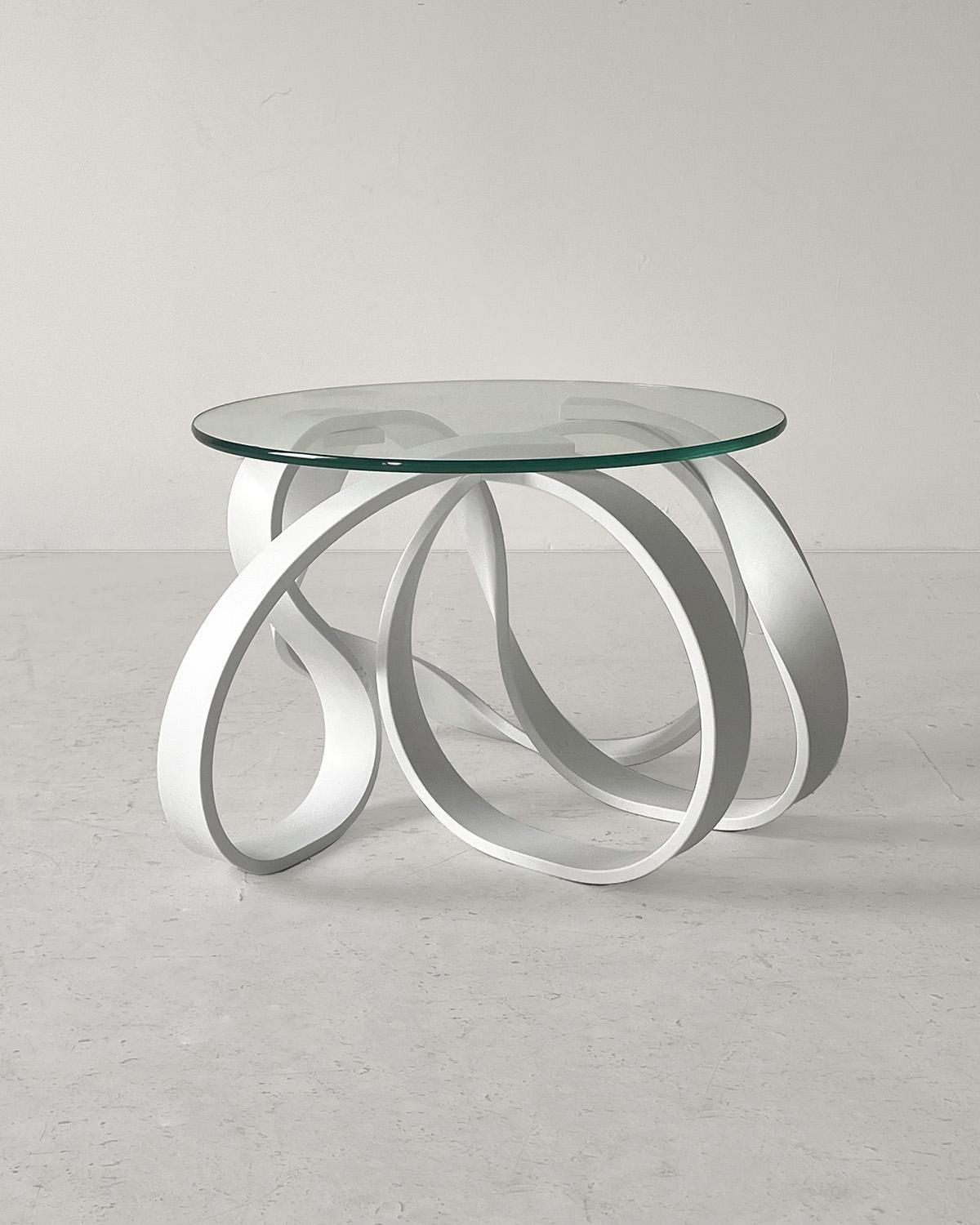 Contemporary Noodle Table 'Glass' For Sale