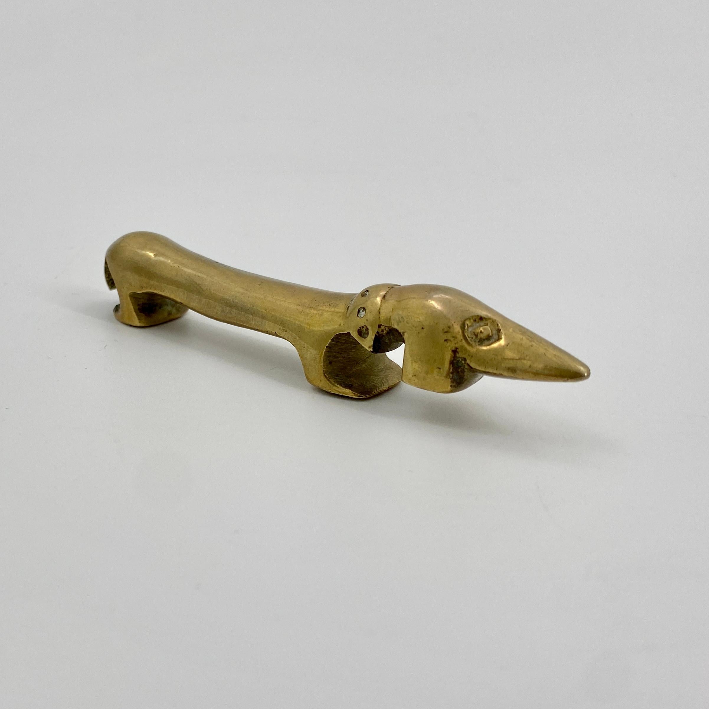 Noodle the Dachshund Dog Bottle Opener Bosse Vienna, Austria 1