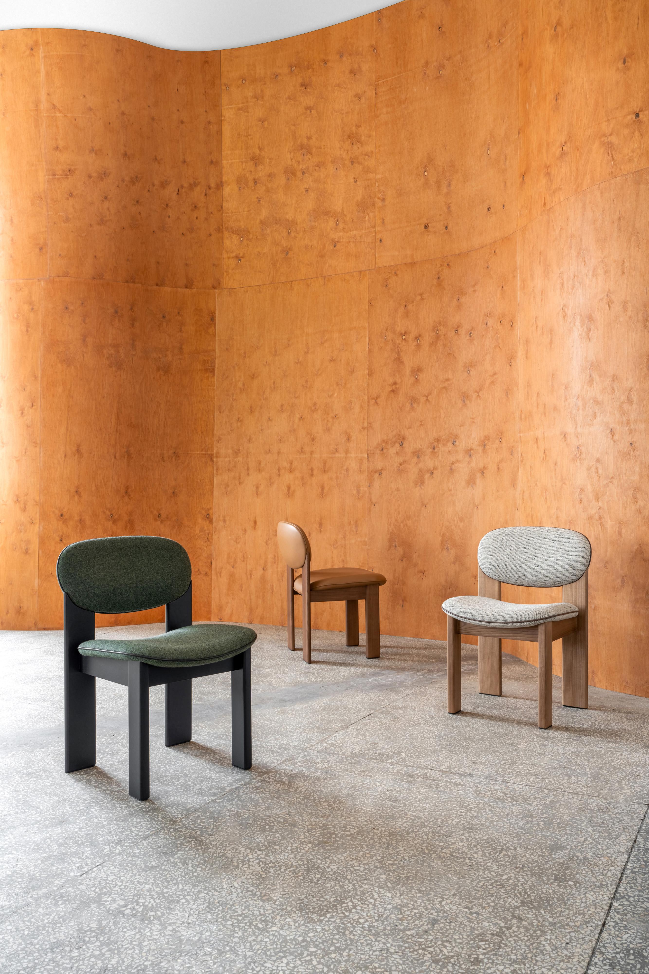 NOOM Home Archipen Esszimmerstuhl - Kvadrat Savanna (Wolle) im Angebot