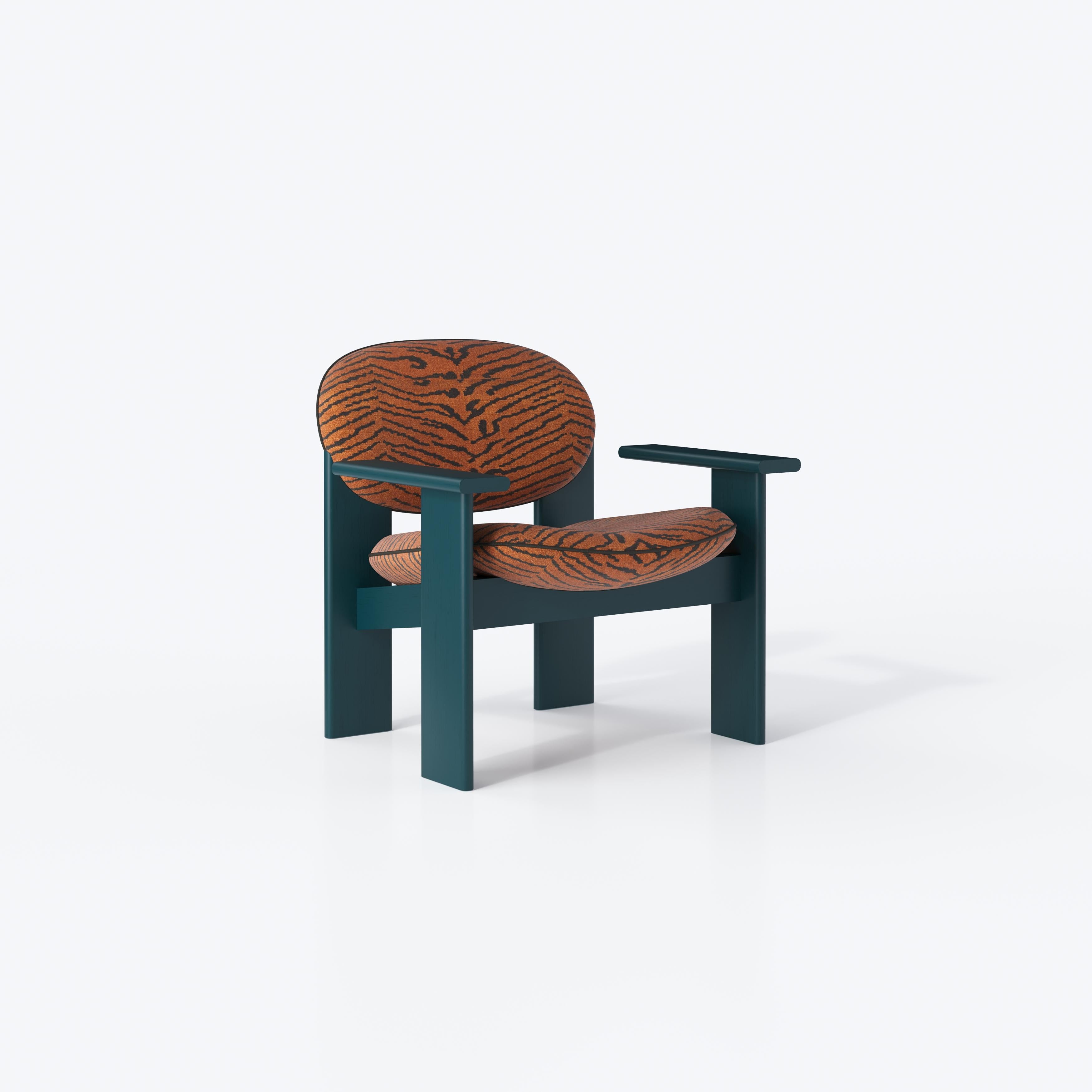 Noom Home Archipen Lounge Chair - Dedar - This Is The Tiger Speaking en vente 6