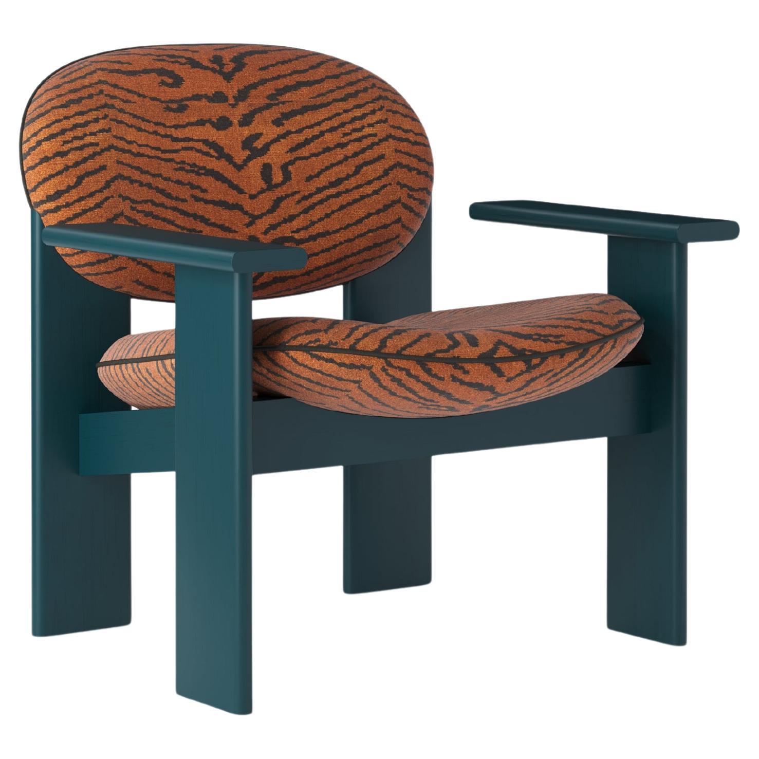 Noom Home Archipen Lounge Chair - Dedar - This Is The Tiger Speaking en vente
