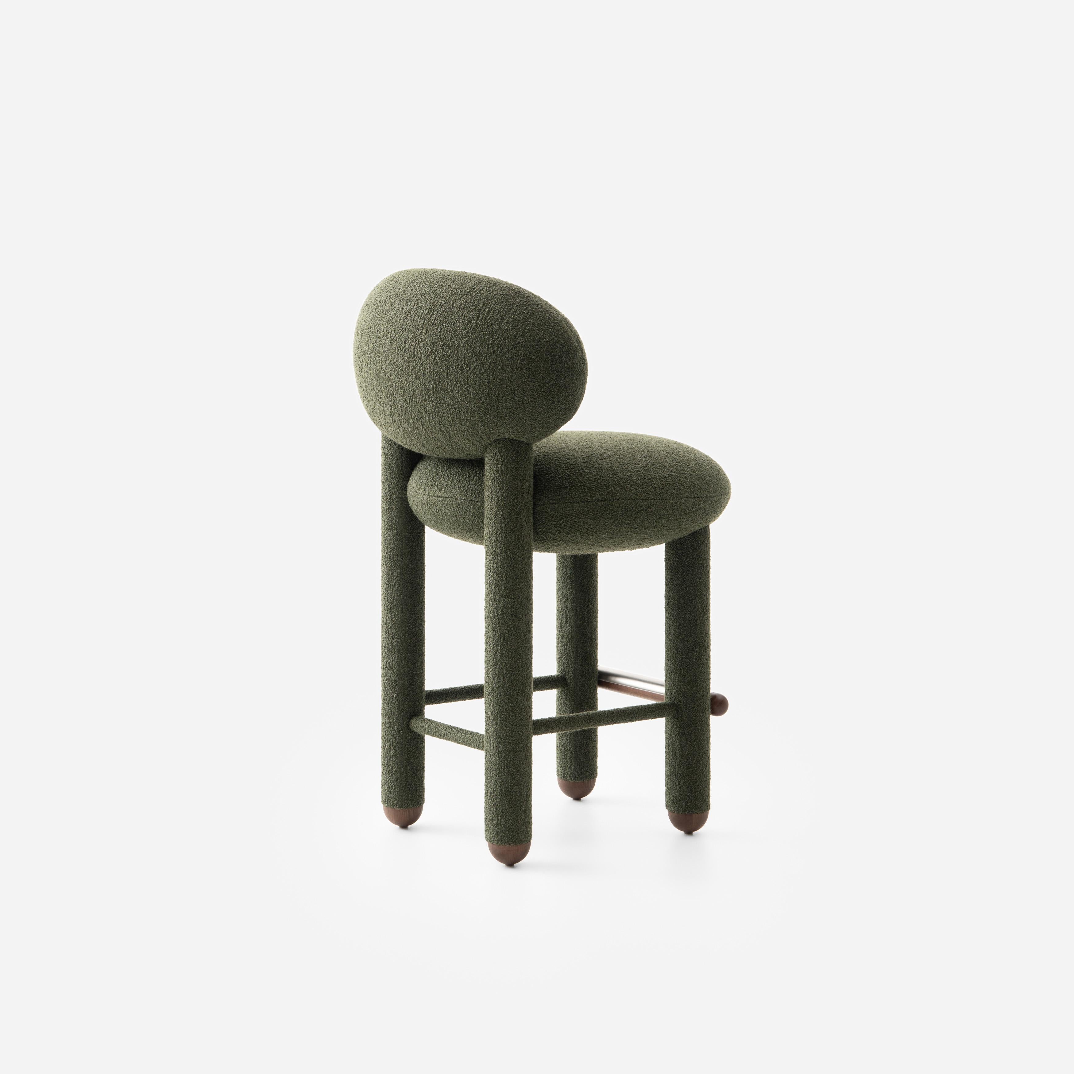 NOOM Home Flock CS1 Thekenhocker Dedar Nimbus (Moderne) im Angebot