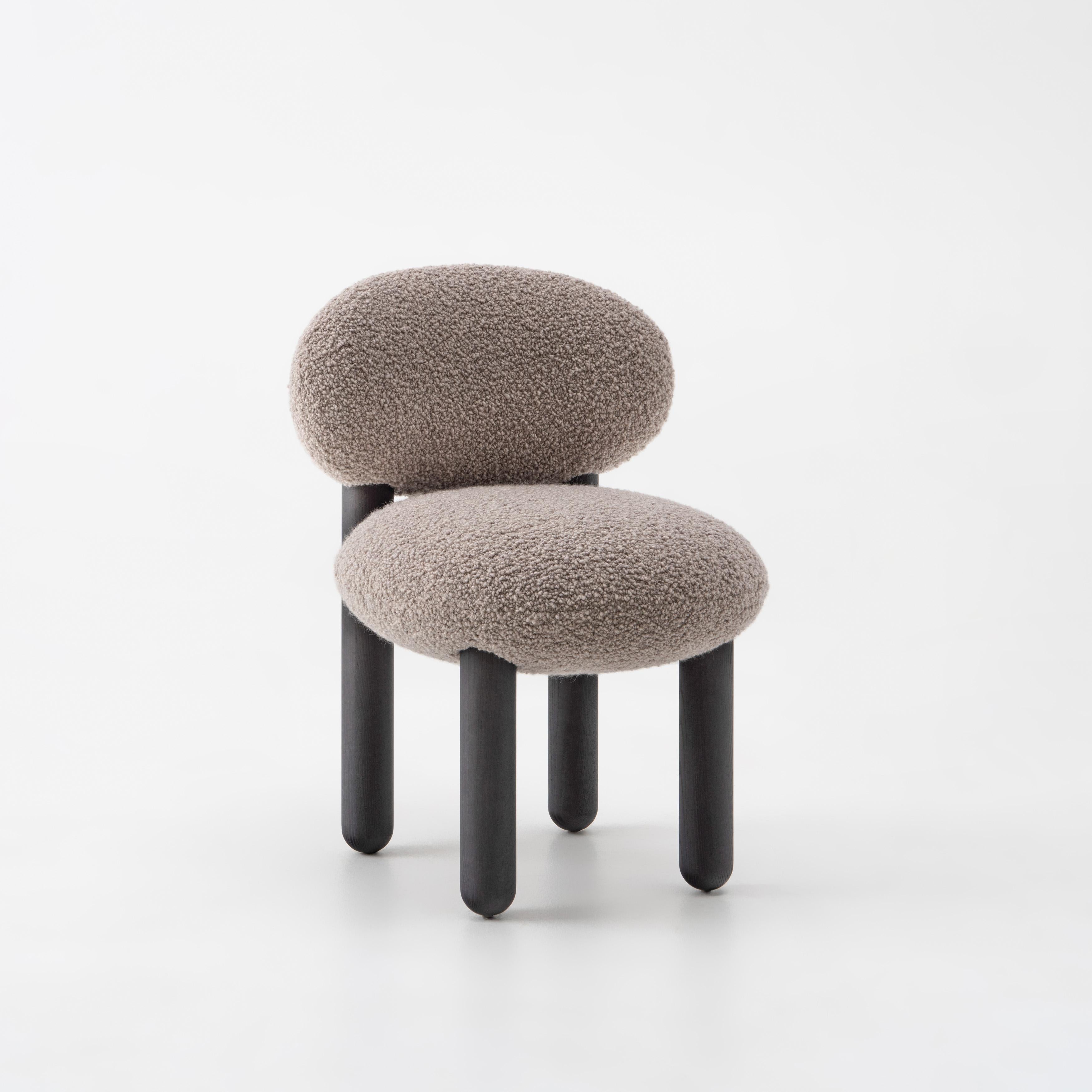 NOOM Home Flock CS2 Chair Dedar Nimbus For Sale 1