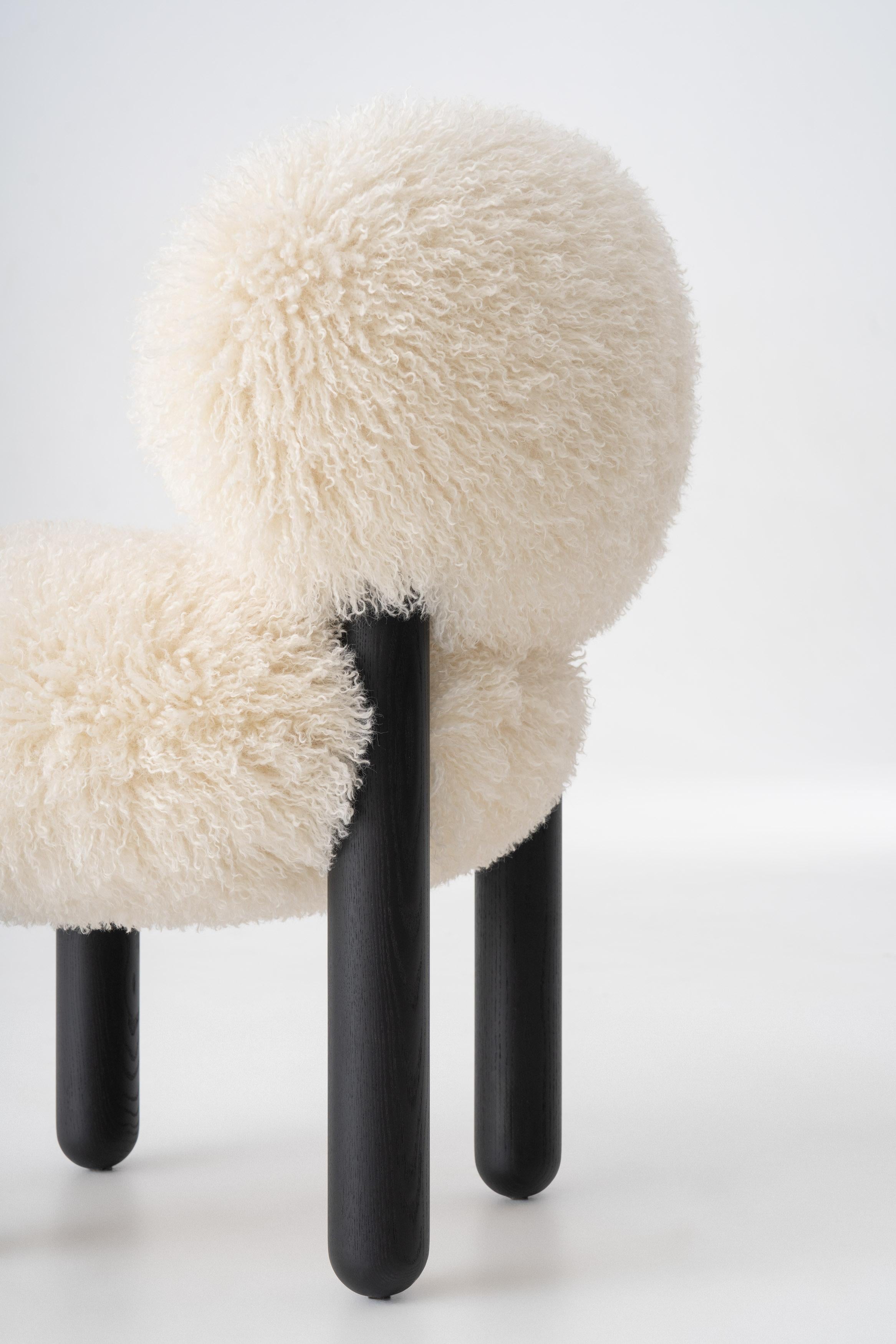 NOOM Home Flock CS2 Sedia Fluffy Edition in vendita 3