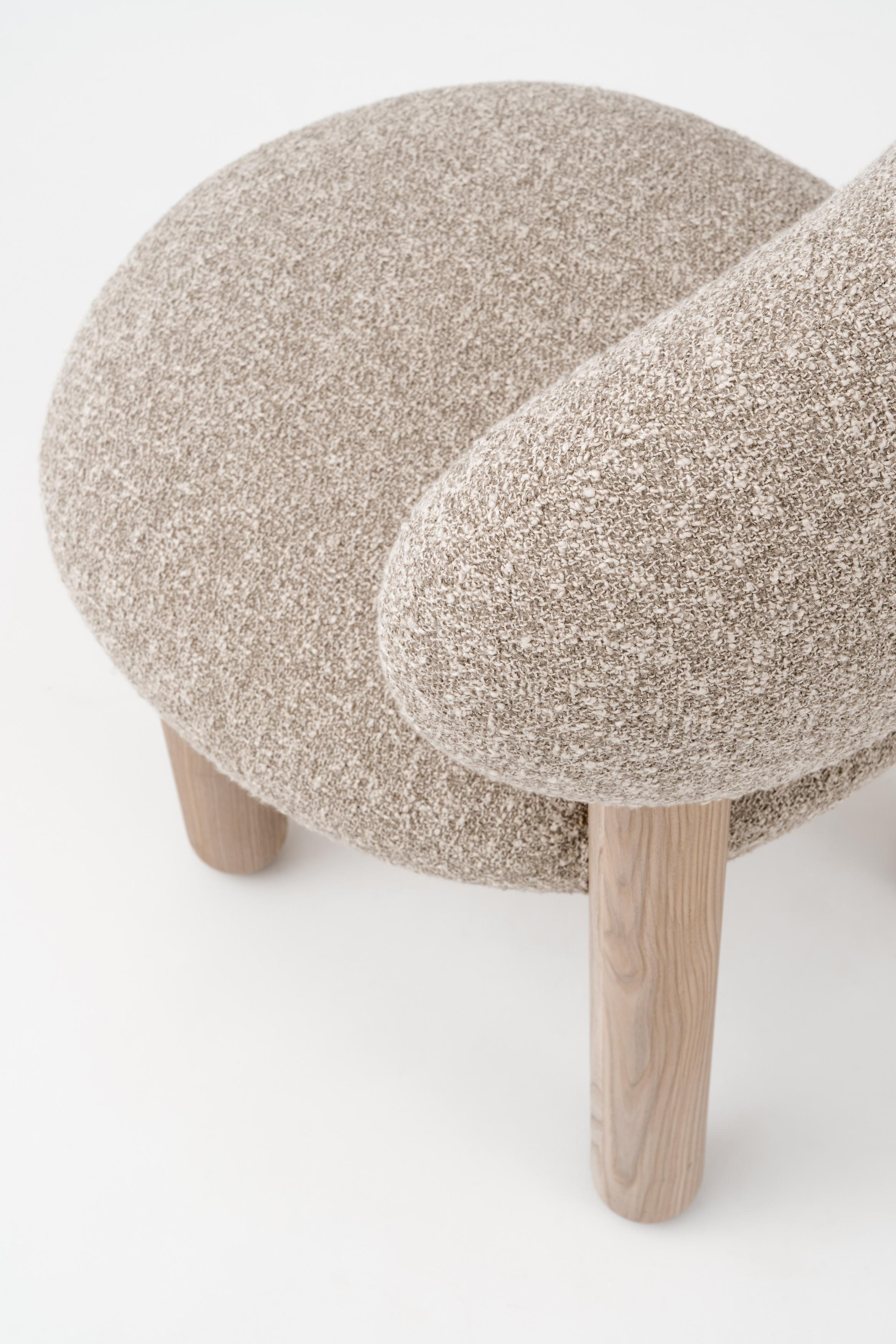 NOOM Home Flock CS2 Stuhl Kvadrat Zero Fabric im Angebot 6