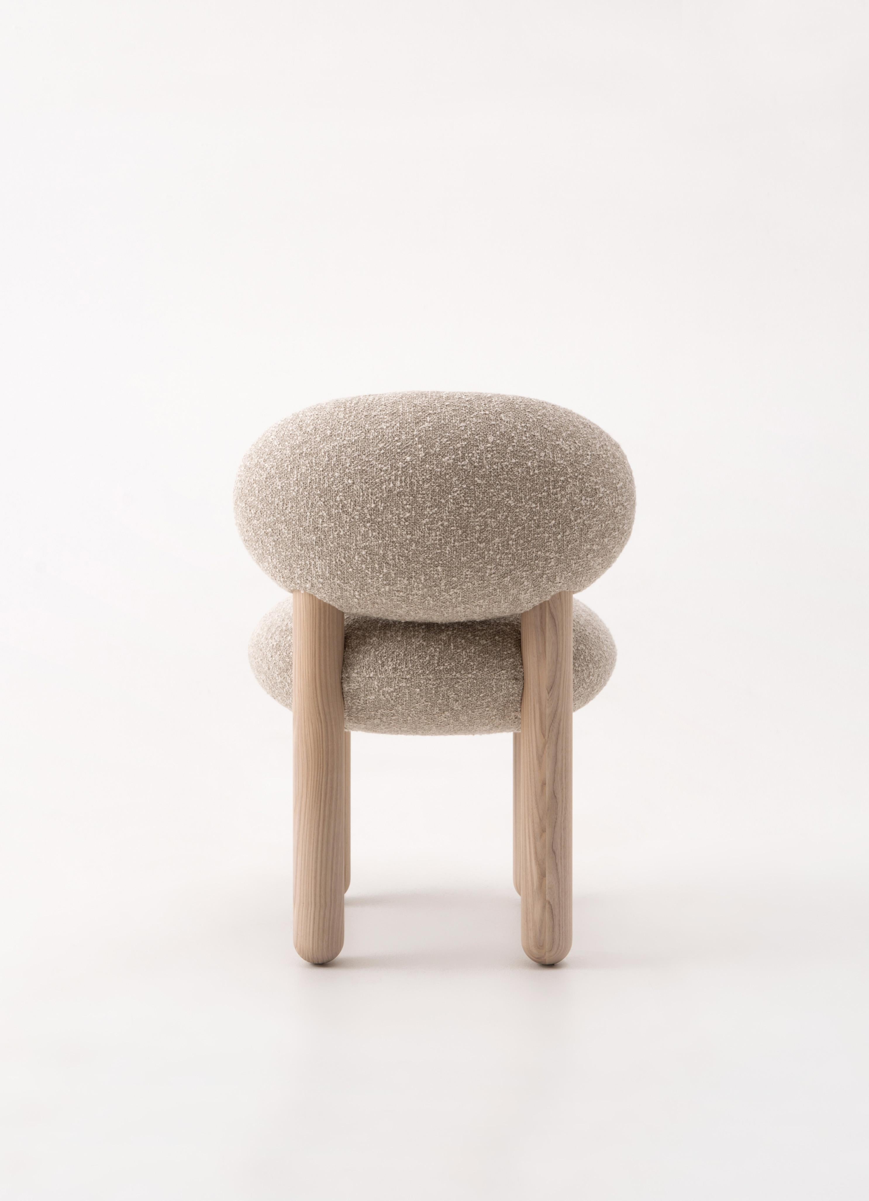 NOOM Home Flock CS2 Stuhl Kvadrat Zero Fabric (21. Jahrhundert und zeitgenössisch) im Angebot