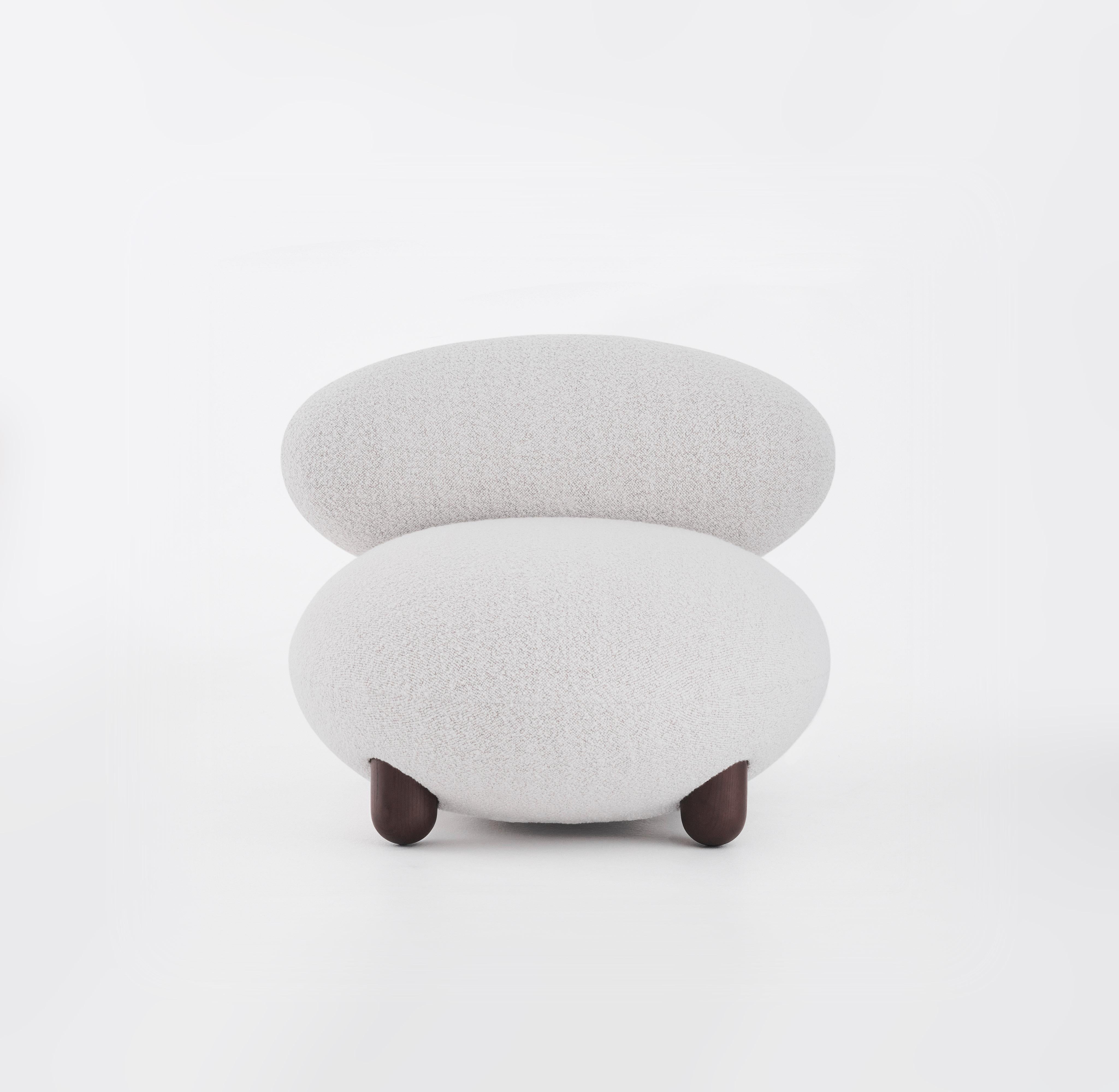 Moderne NOOM Home Chaise longue Flock Dedar Karandash en vente