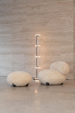 NOOM Home Flock Lounge Chair Fluffy Edition