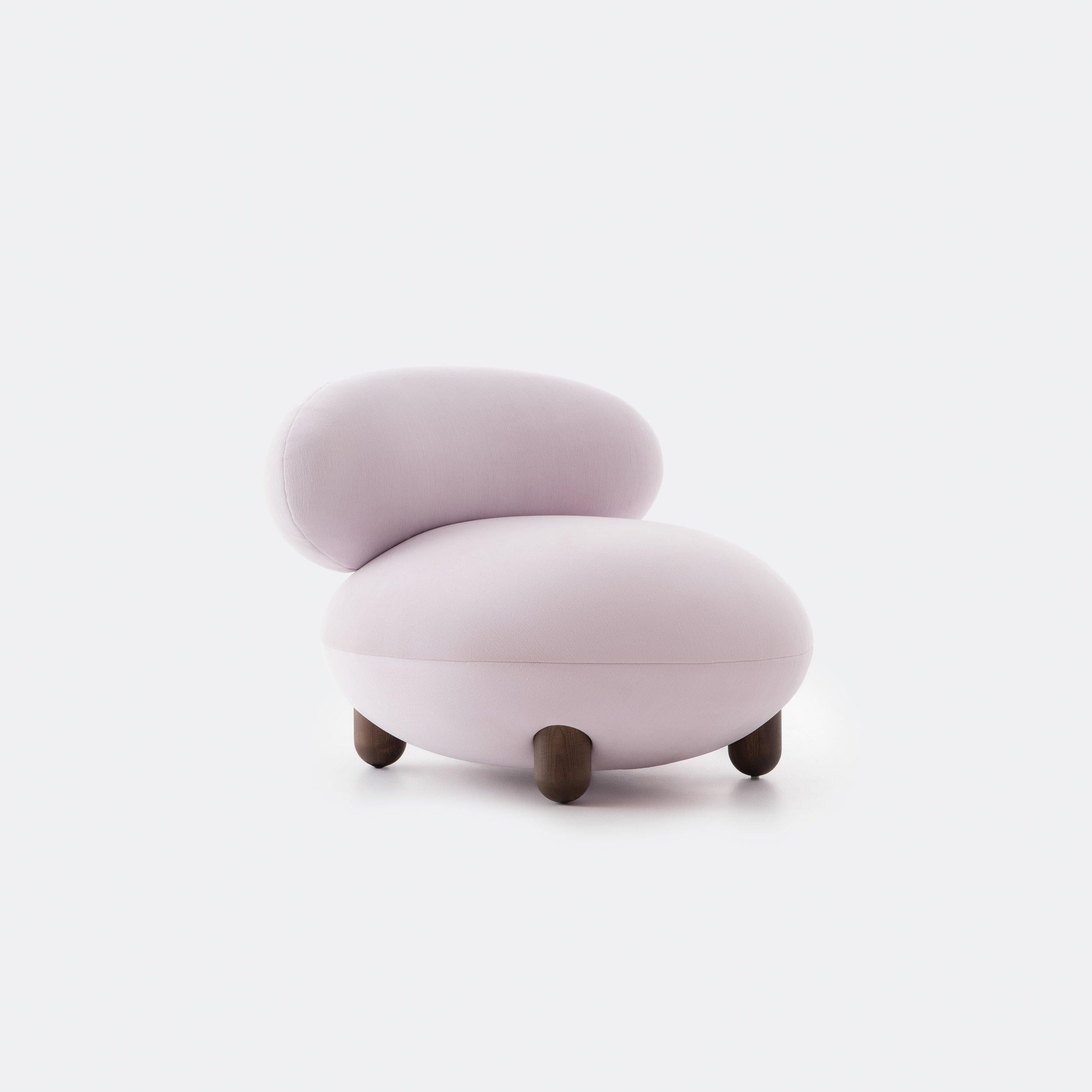 NOOM Home Flock Loungesessel Kvadrat Gentle (Handgefertigt) im Angebot