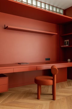 NOOM Home Gropius CS1 Chair Red Velvet