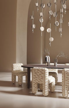 NOOM Home Hello Dining Chair - Dedar Tiger Beat