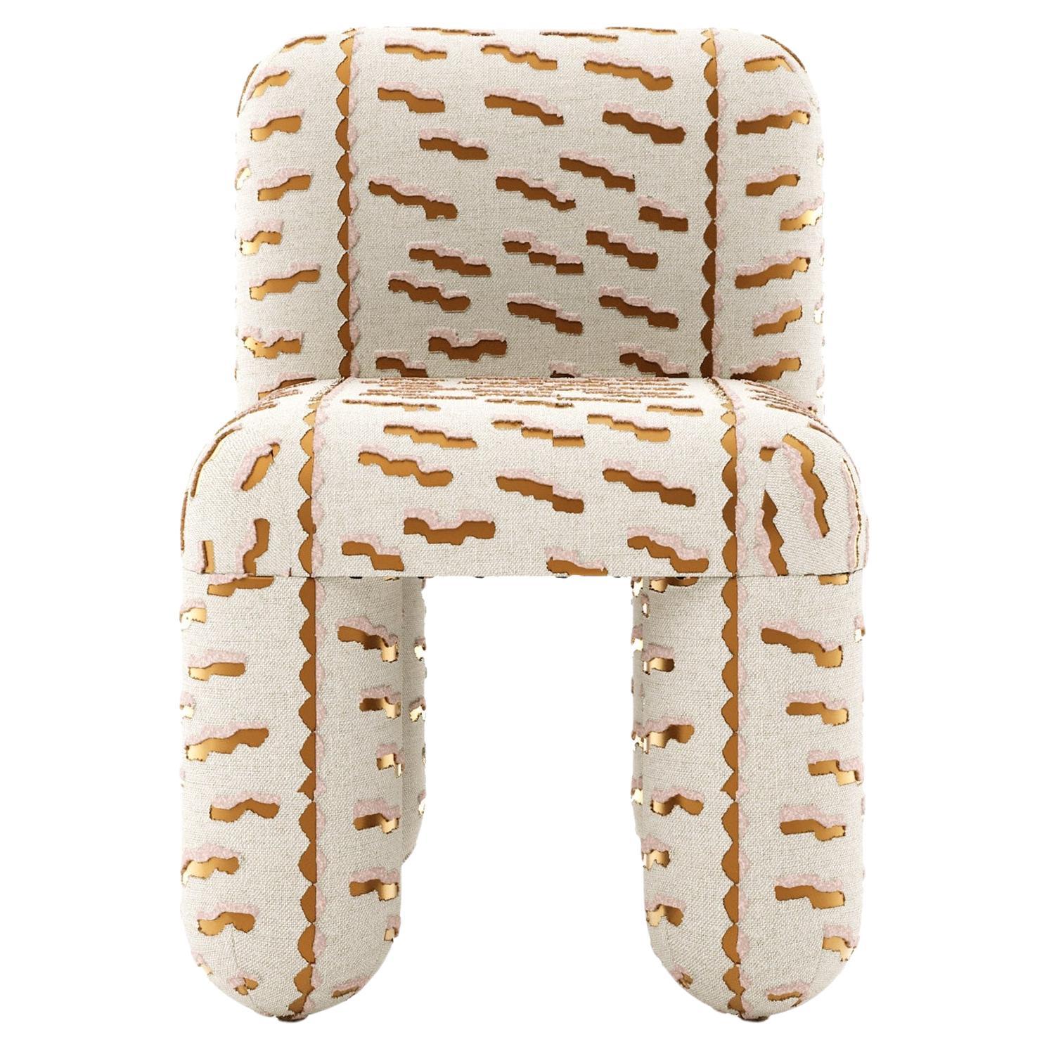 NOOM Home Chaise de salle à manger Hello - Dedar Tiger Beat