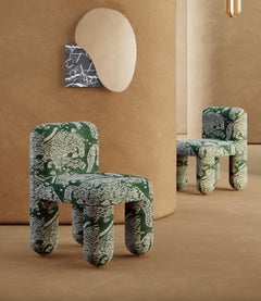 NOOM Home Hello Dining Chair - Dedar Tiger Mountain