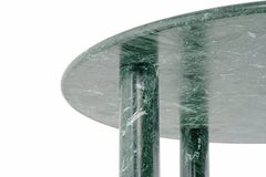 NoOM Home - Table de salle à manger Paul en marbre Alpi Verde, édition limitée